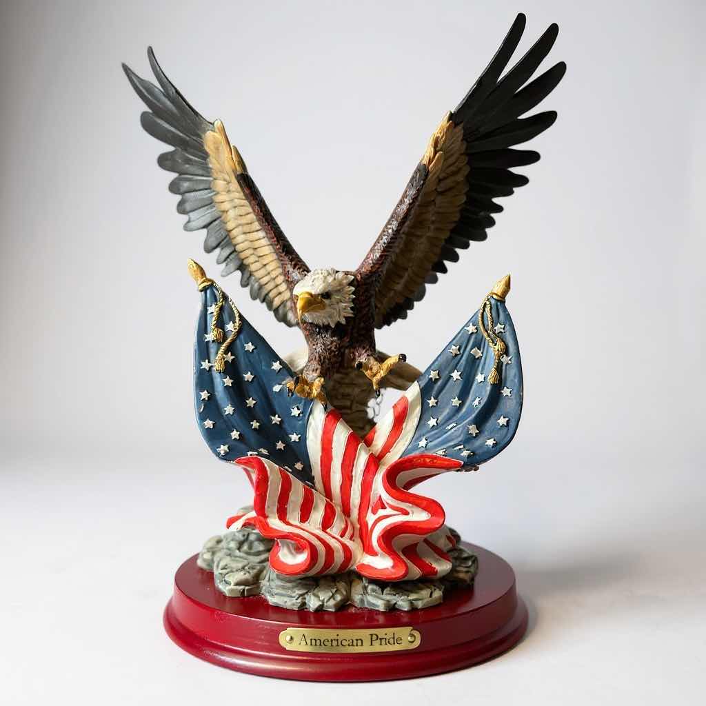 Photo 1 of POLYRESIN SCUPTURE " AMERICAN PRIDE " H 10"