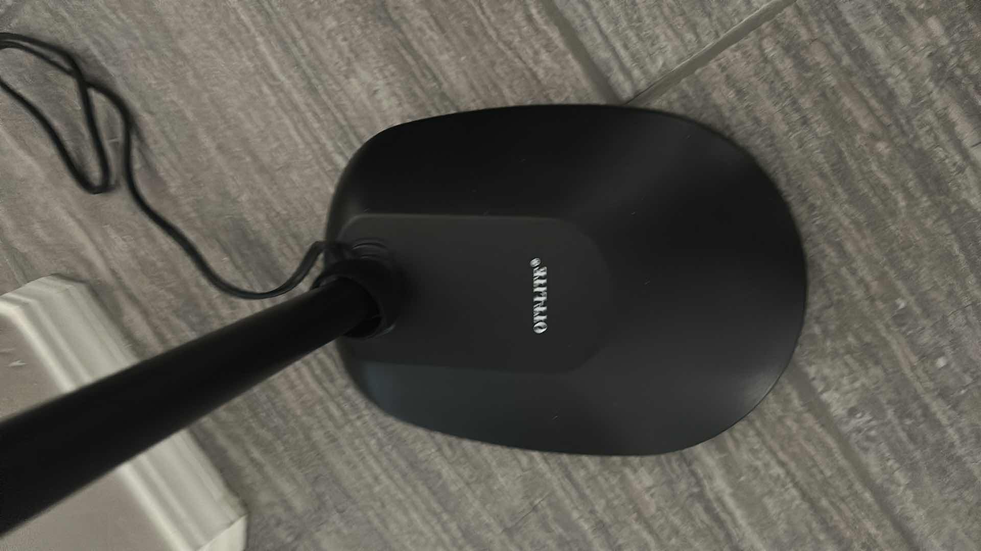 Photo 1 of BLACK GOOSE NECK FLOORLAMP BY OTT-LITE H51"