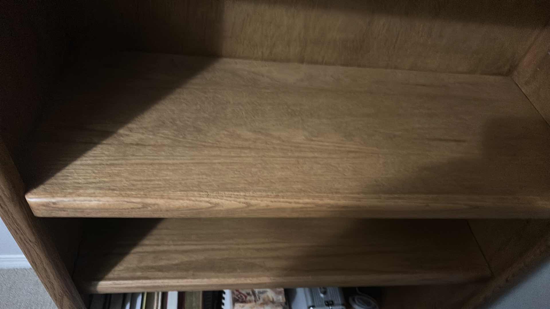 Photo 1 of OAK BOOK CASE 32" X 12" H 60"