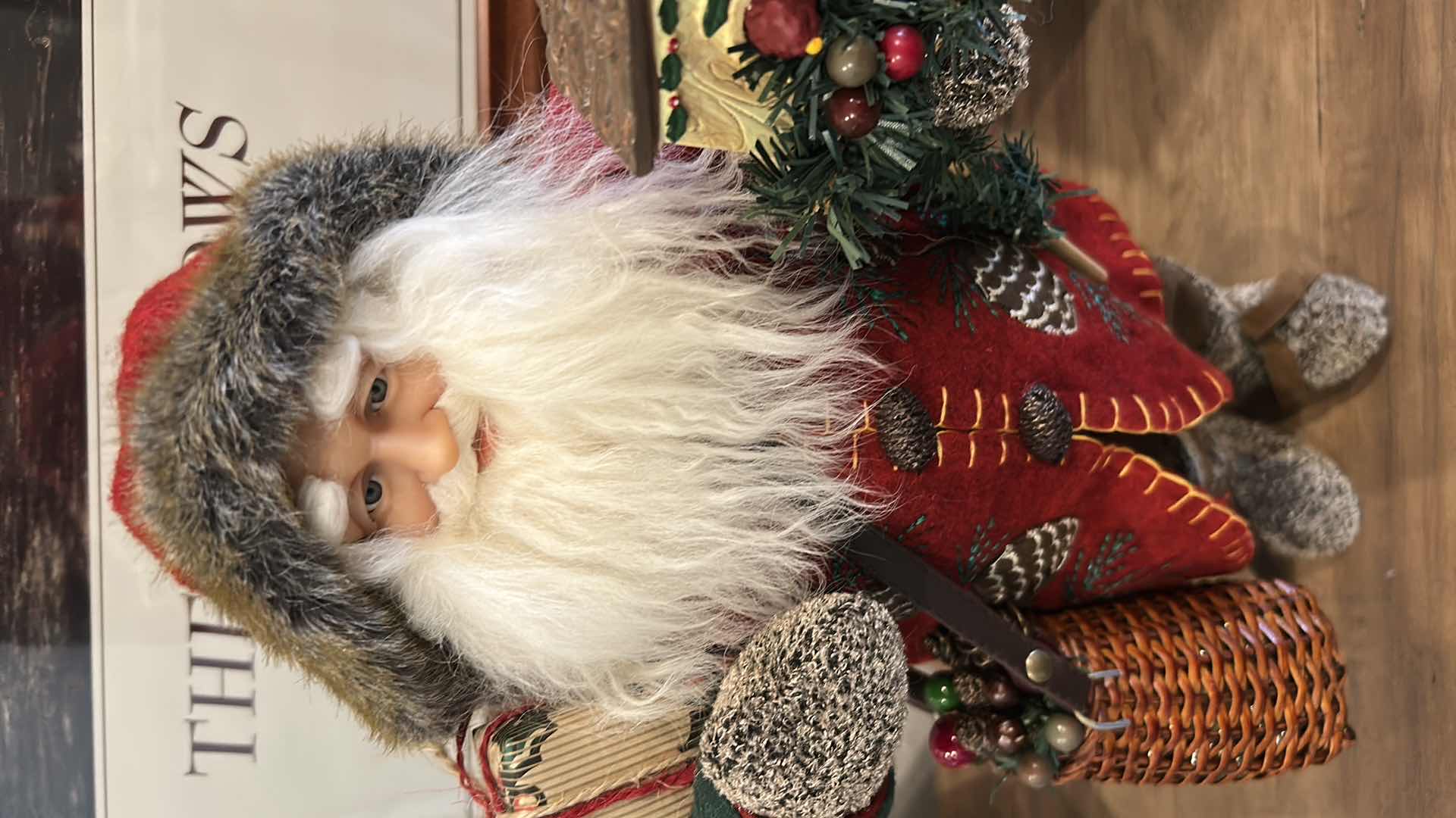 Photo 1 of OLD WORLD RUSTIC SANTA H 17"