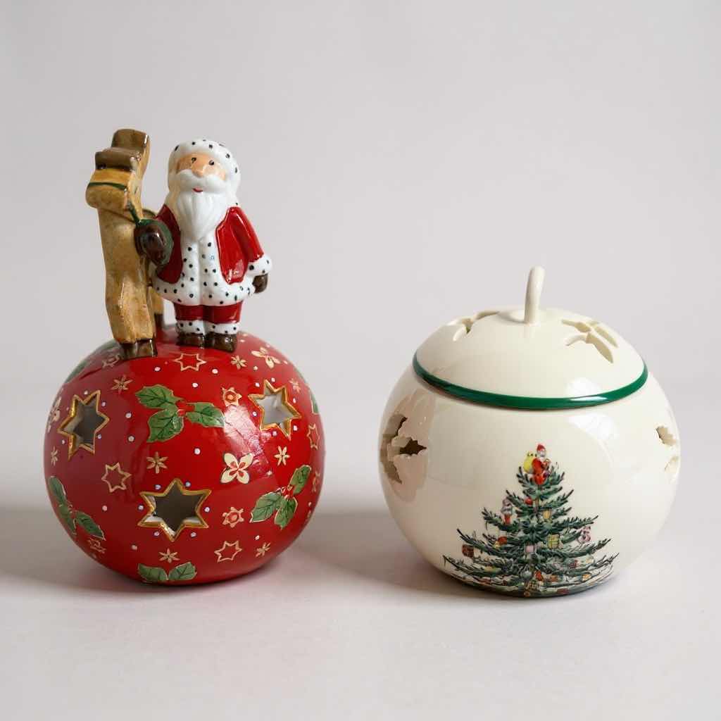 Photo 1 of SPODE & VILLEROY BOCH SMALL TEA LIGHT H 4"