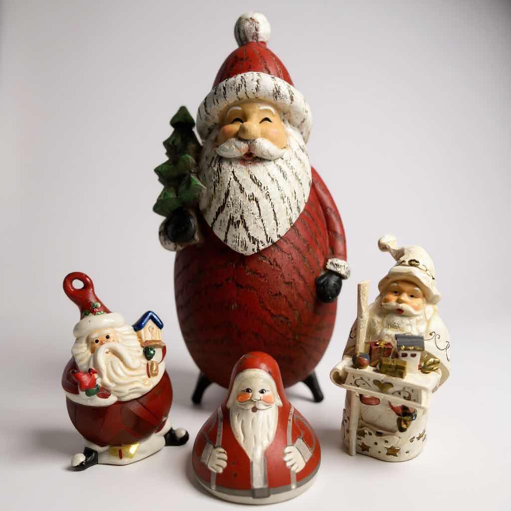 Photo 1 of 4- ASSORTED SANTA COLLECTION