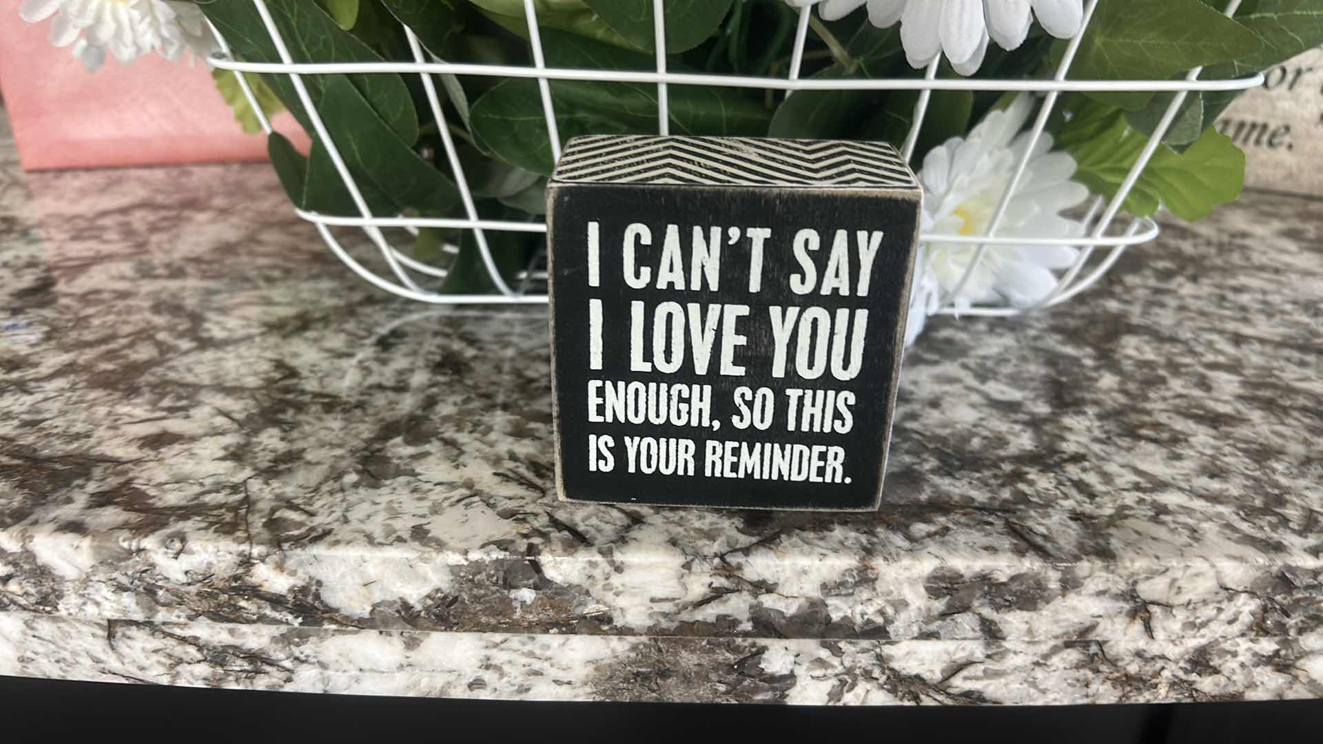 Photo 1 of 4 PC HOME DECOR AND FAUX FLOWERS (ARTWORK 12” X 12”)