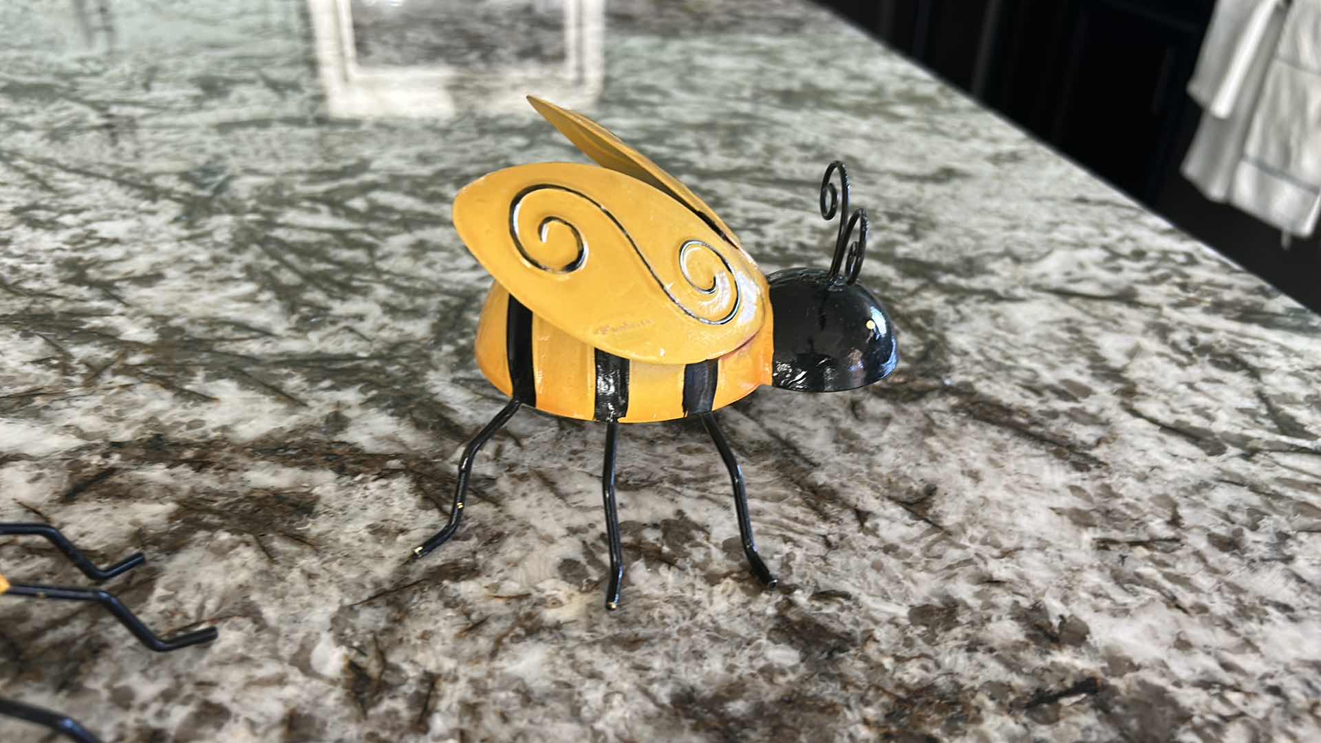 Photo 1 of 2 METAL BUMBLEBEES & BUTTERFLY 12” x 12”