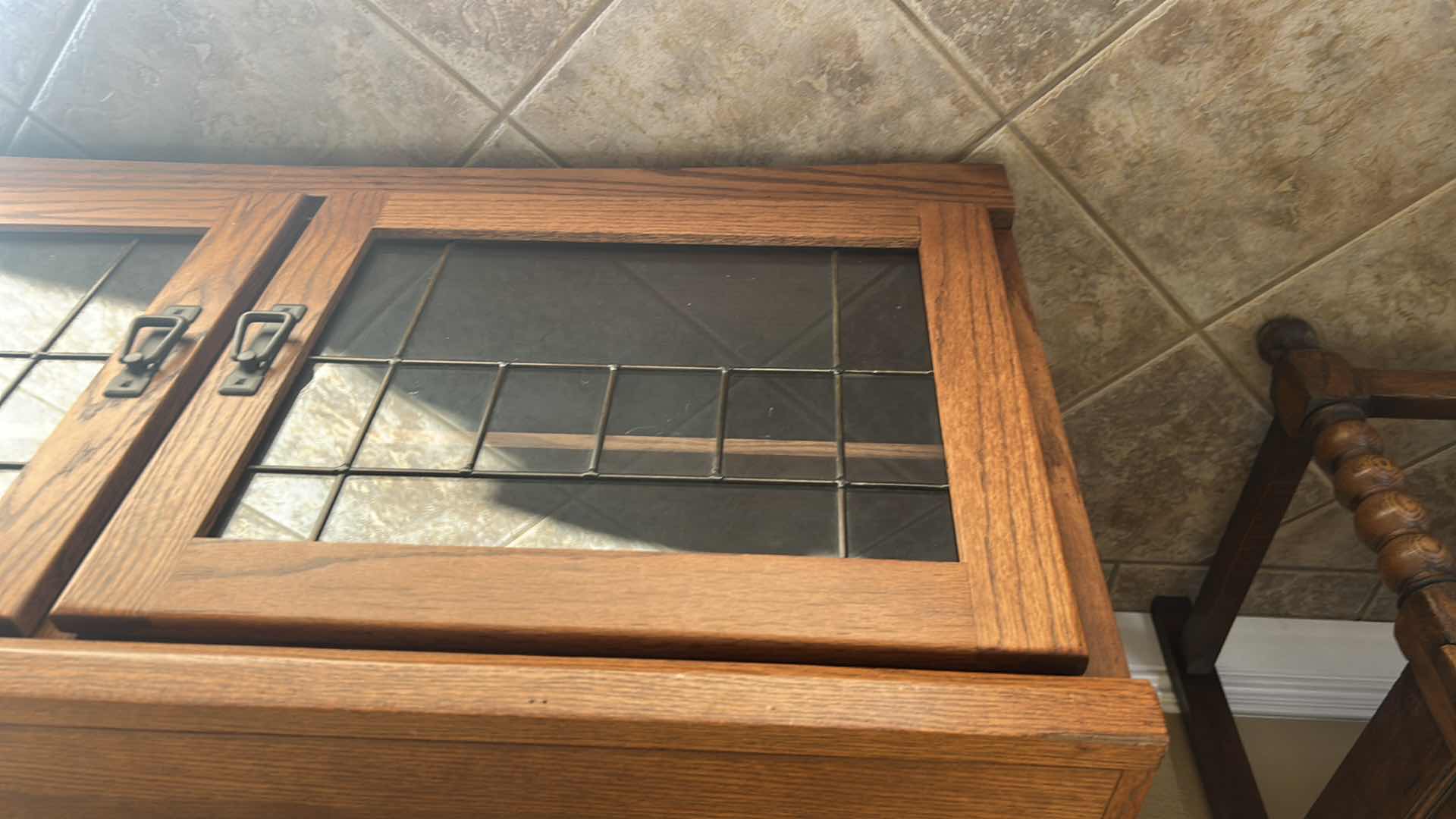 Photo 1 of FOREST DESIGNS TRADITIONAL ALDER TV CART  45" X 25" H 23" RETAIL $1000