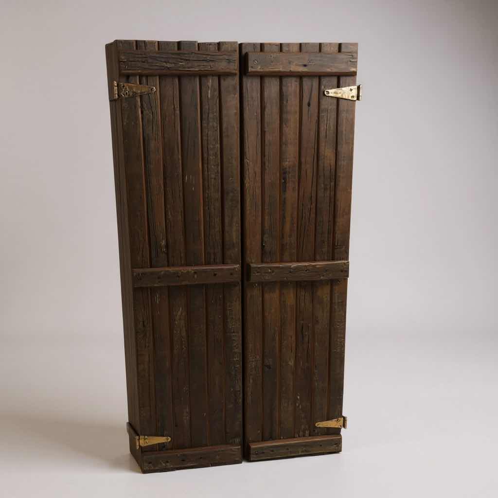 Photo 1 of BERBER WOOD JEWELRY WALL CABINET 24" X 6" H 48"