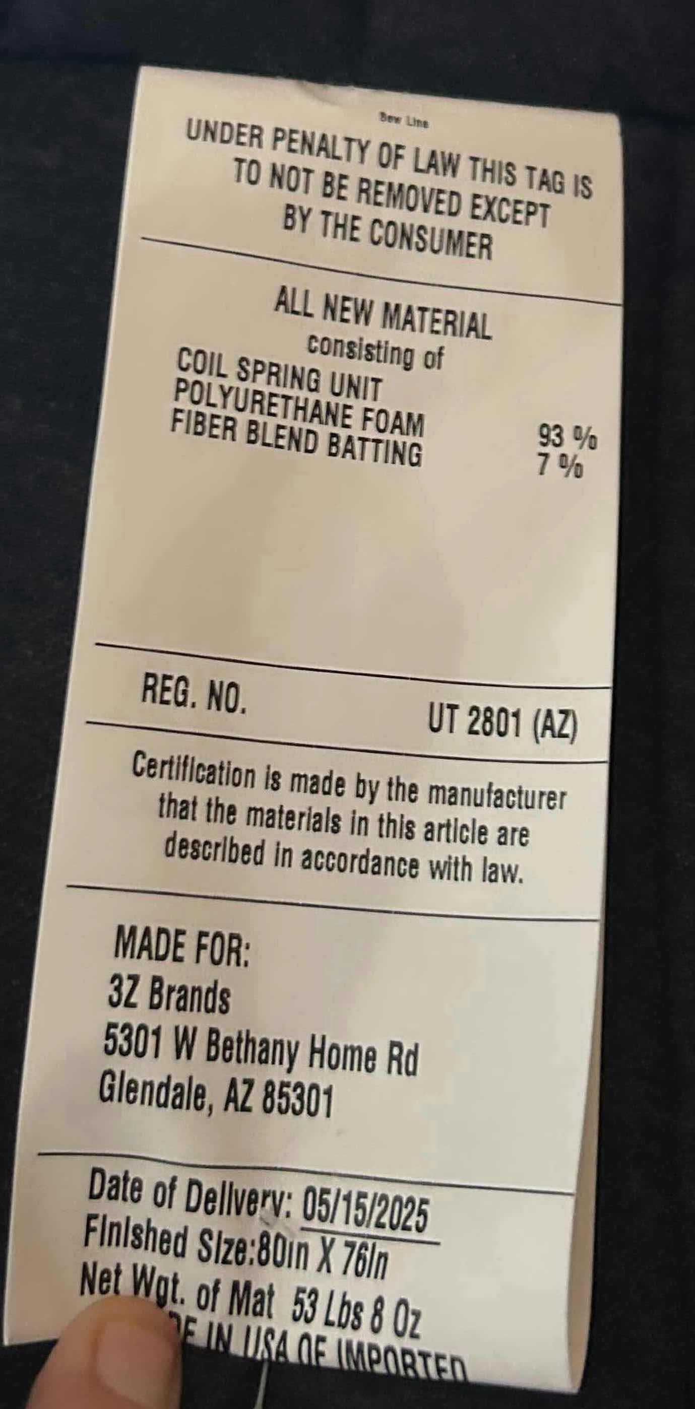 Photo 1 of CAL KING HEIRLOOM PILLOW TOP MATTRESS W ELECTRIC BASE & REMOTE