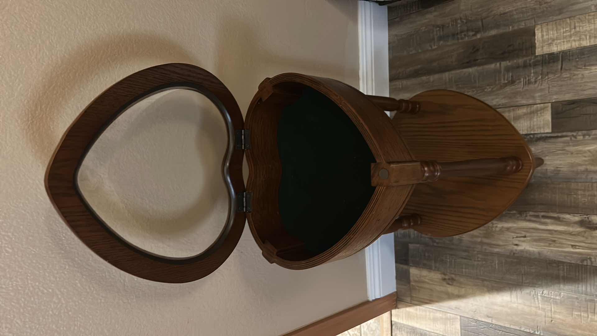 Photo 1 of HEART SHAPE DISPLAY TABLE H 27"