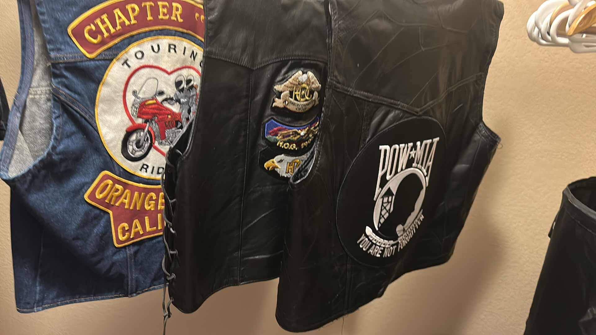 Photo 1 of 3- BIKER VESTS SIZE XL