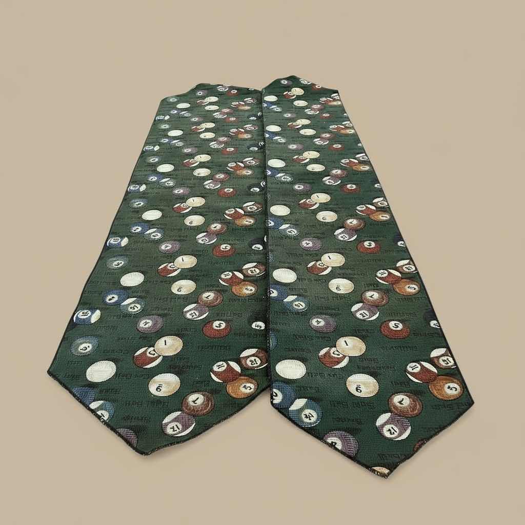 Photo 1 of 2-BILLIARD BALL RUNNERS W GREEN BACKGROUND 16" X 63" 11" X 63"