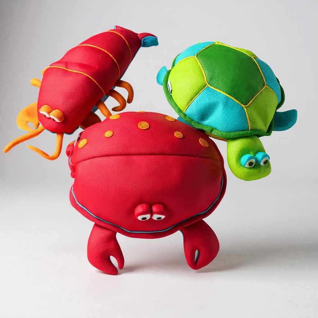 Photo 1 of 3-BIG JOE POOL PETZ CRAB TURTLE