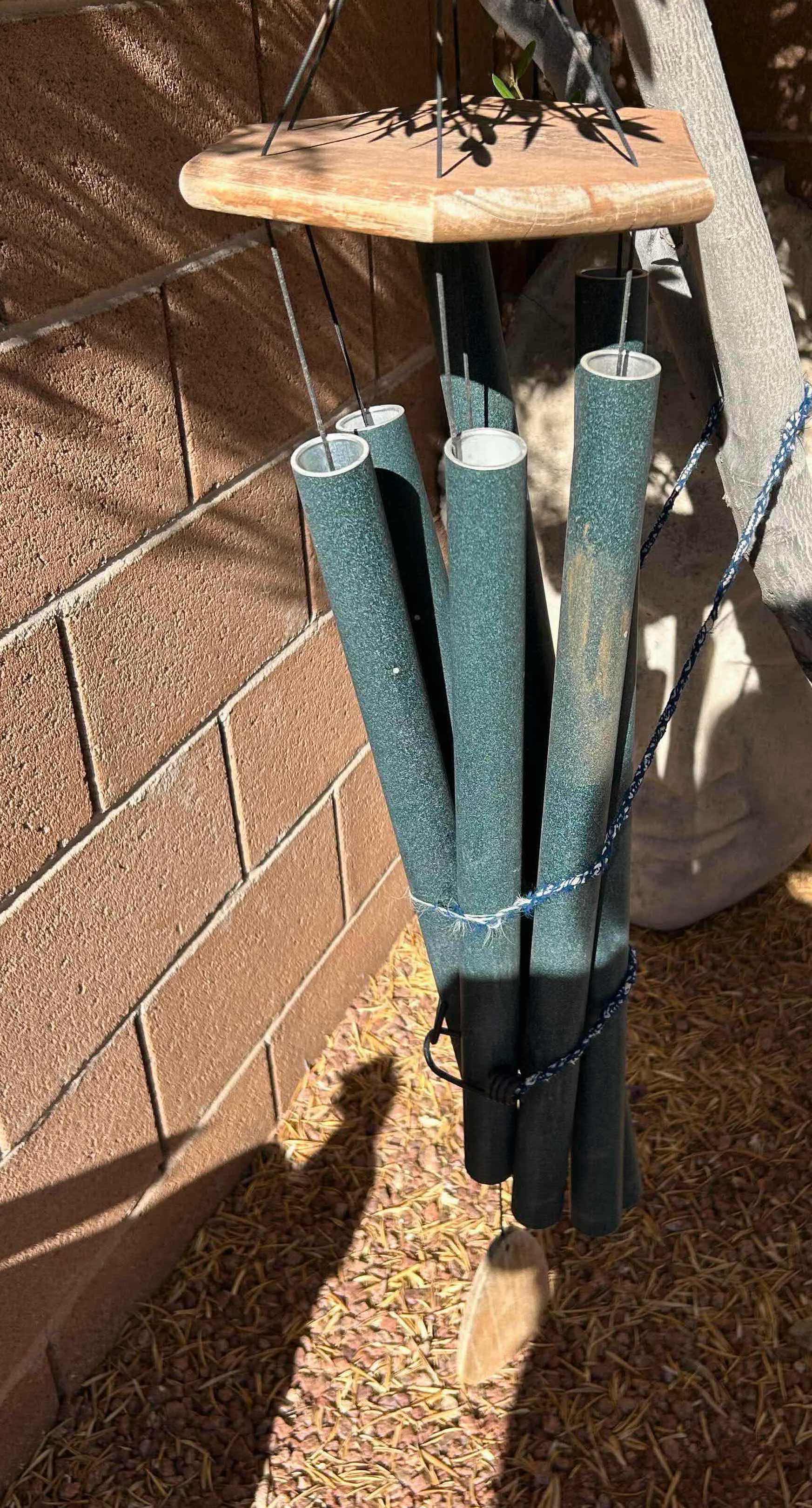 Photo 1 of LARGE METAL TUBE WIND CHIMES