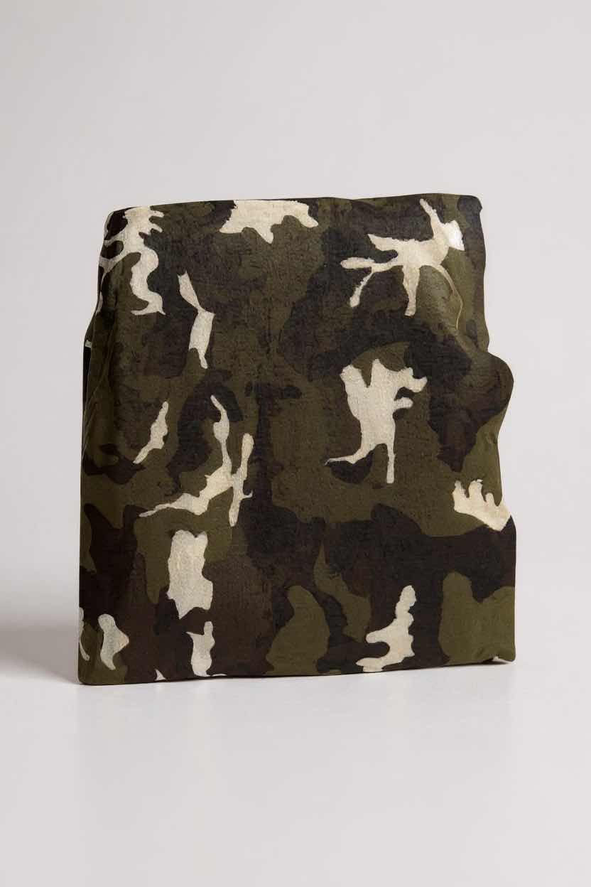 Photo 1 of CAMOUFLAGE FLEECE THROW 50" X 80"