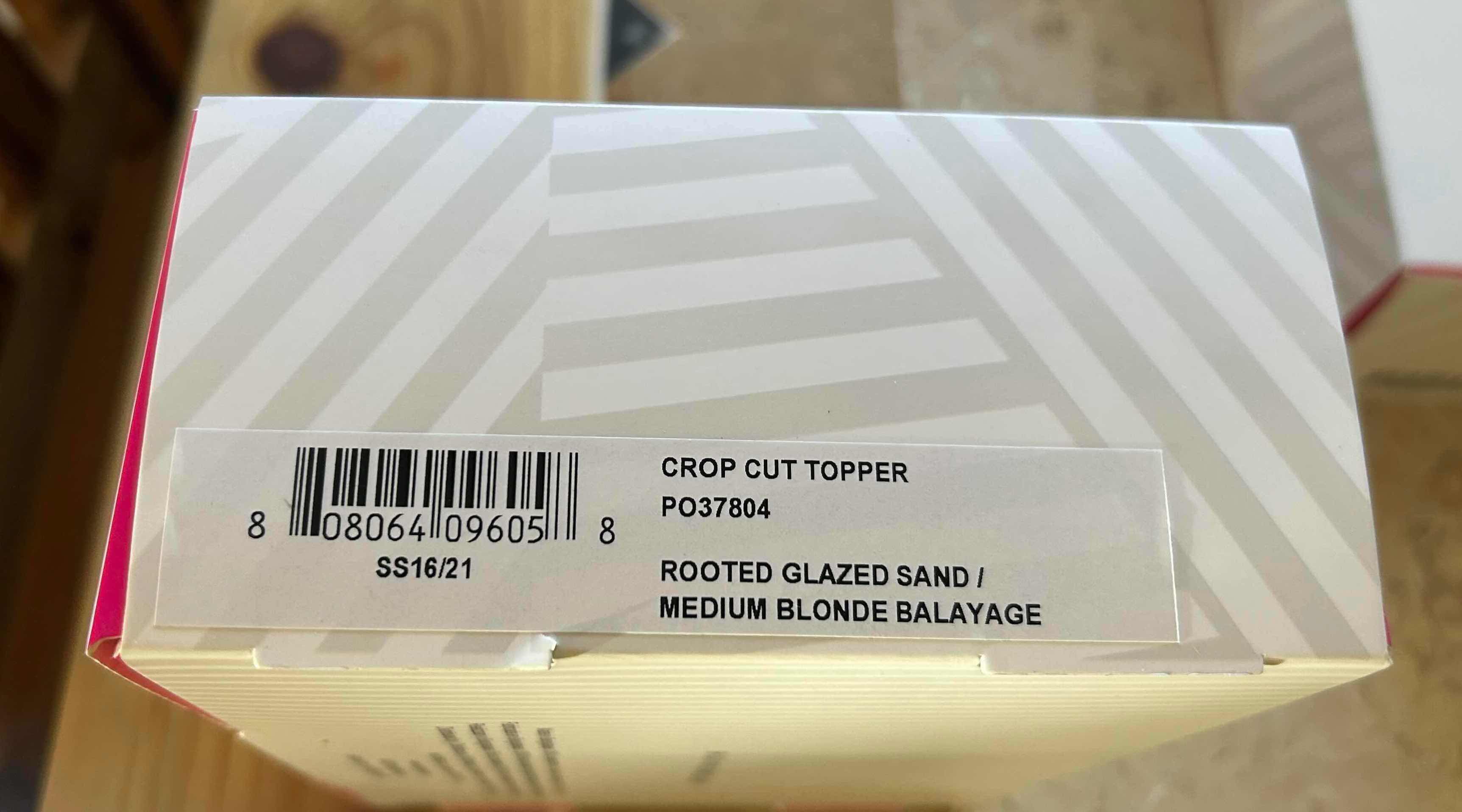 Photo 1 of HAIRDO  CROP CUT TOPPER MED BLONDE BALAYAGE $139