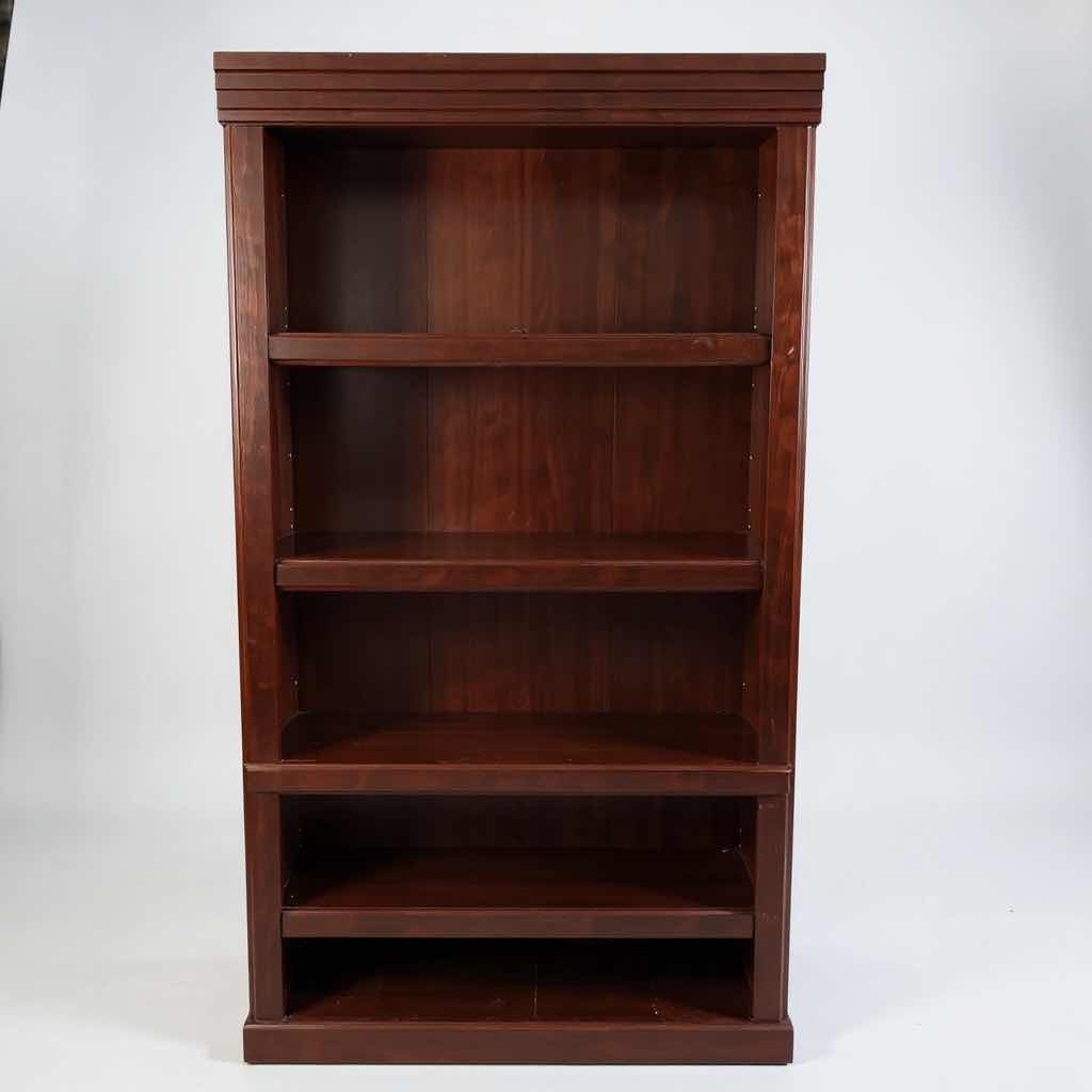 Photo 1 of SAUDER HERITAGE HILL CHERRY FINISH 5 SHELF BOOKCASE