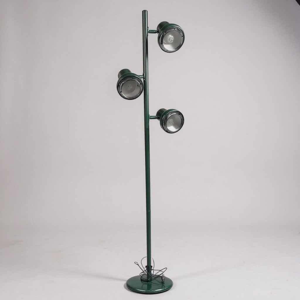 Photo 1 of GREEN VINTAGE MULTI HEAD FLOOR LAMP H 64"