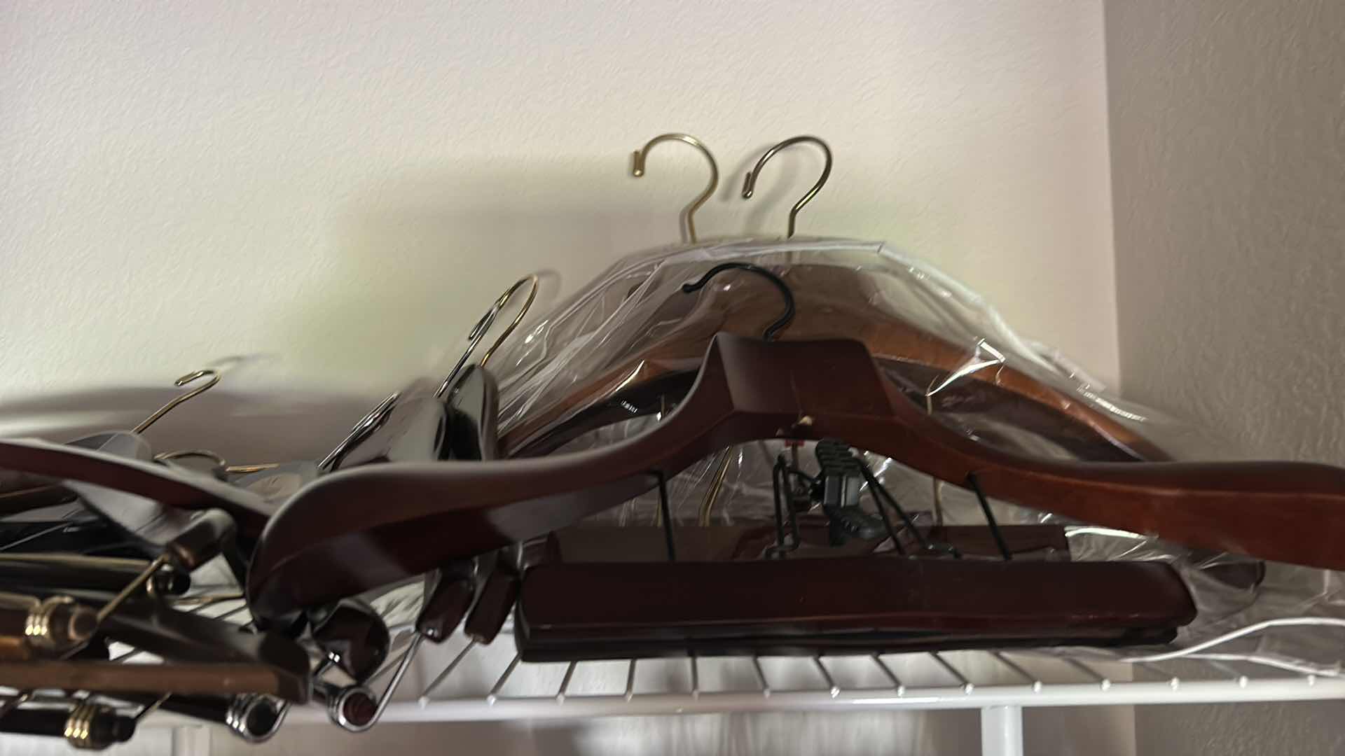 Photo 1 of LUXURY WOODEN HANGERS