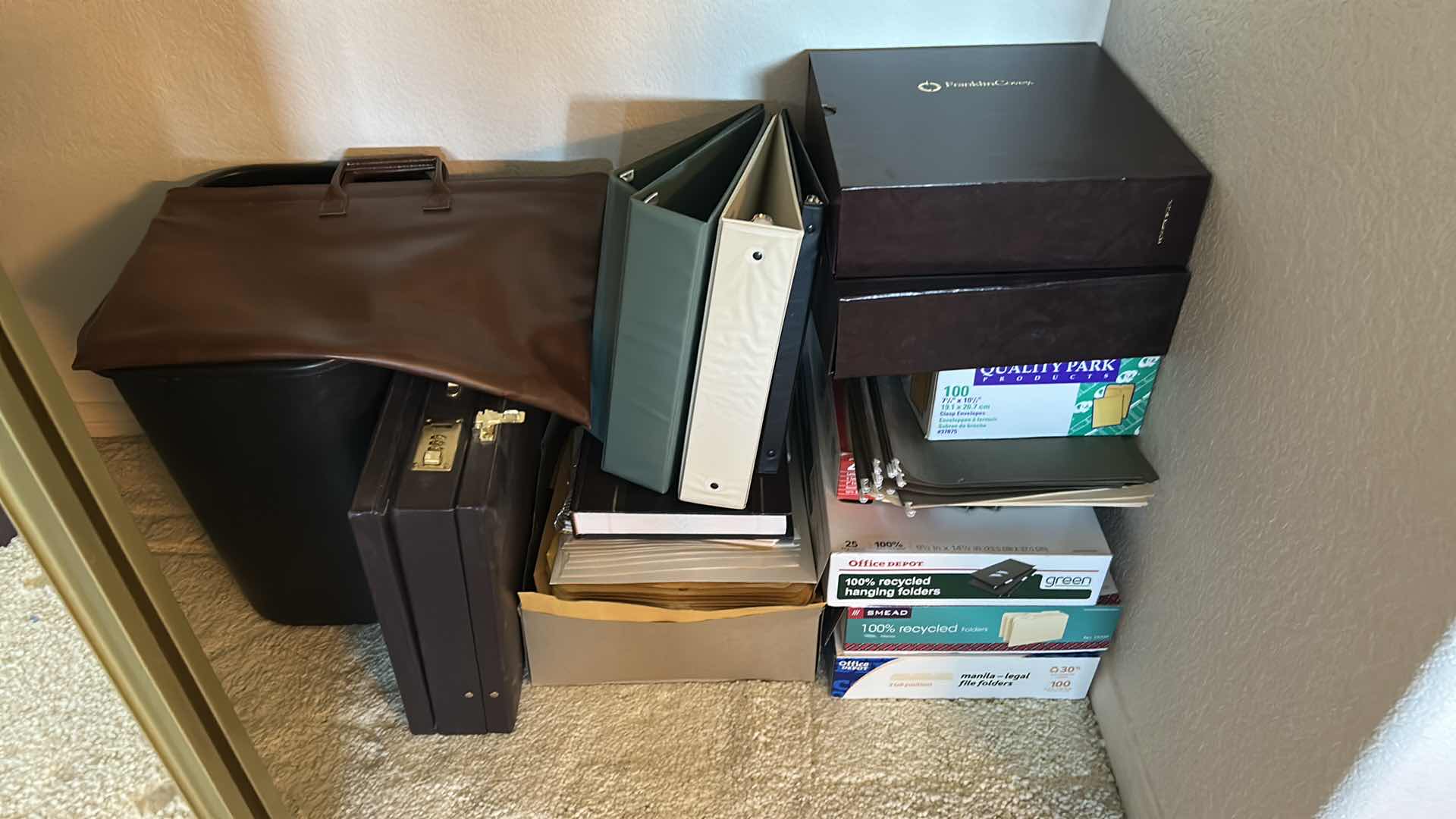 Photo 1 of BRIEF CASE HANGING FOLDERS ENVELOPES