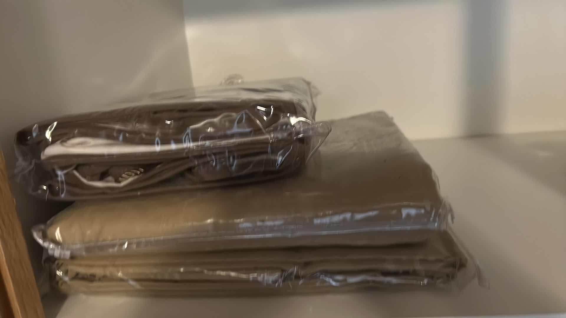 Photo 1 of CONTENTS OF CABINET LACE TABLE CLOTH FLANNEL SHEETS