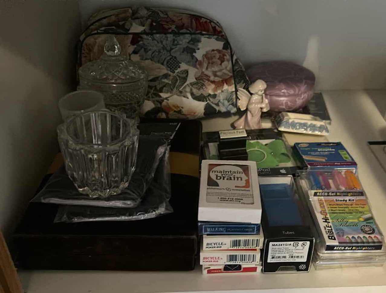 Photo 1 of CONTENTS OF SHELF PLAYING CARDS