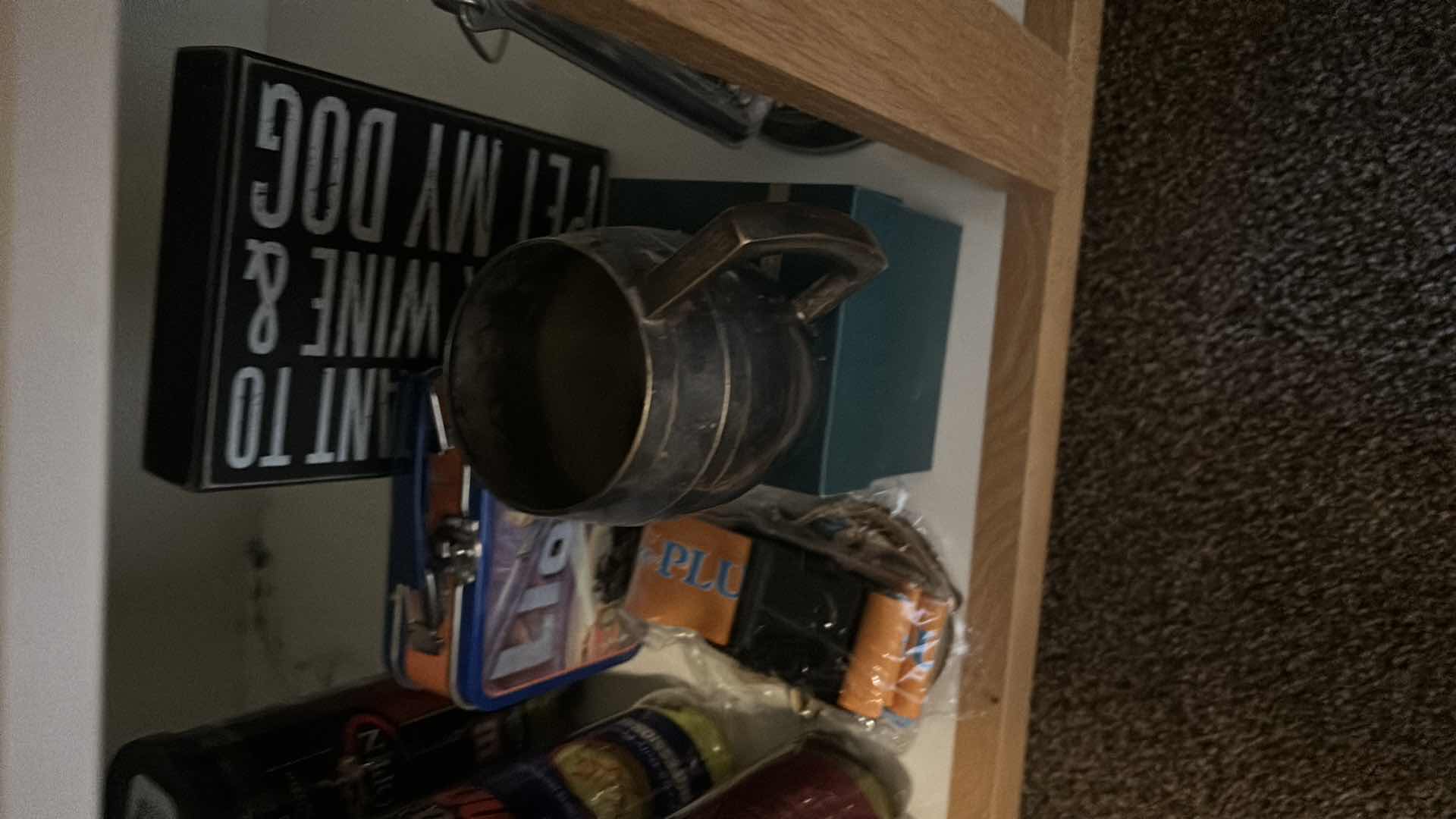 Photo 1 of CONTENTS OF SHELF TENNIS BALLS LANTERN