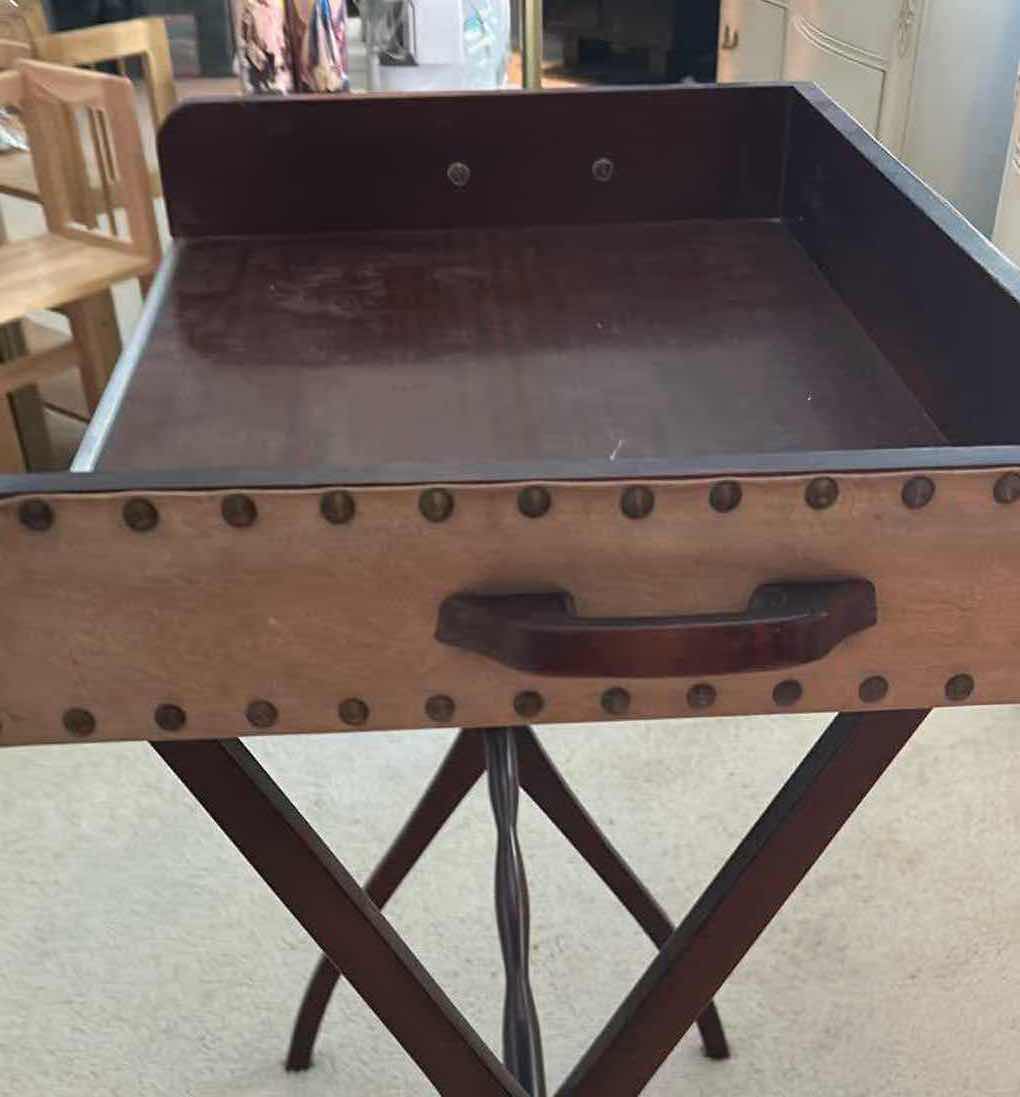 Photo 1 of BUTLERS TRAY TABLE