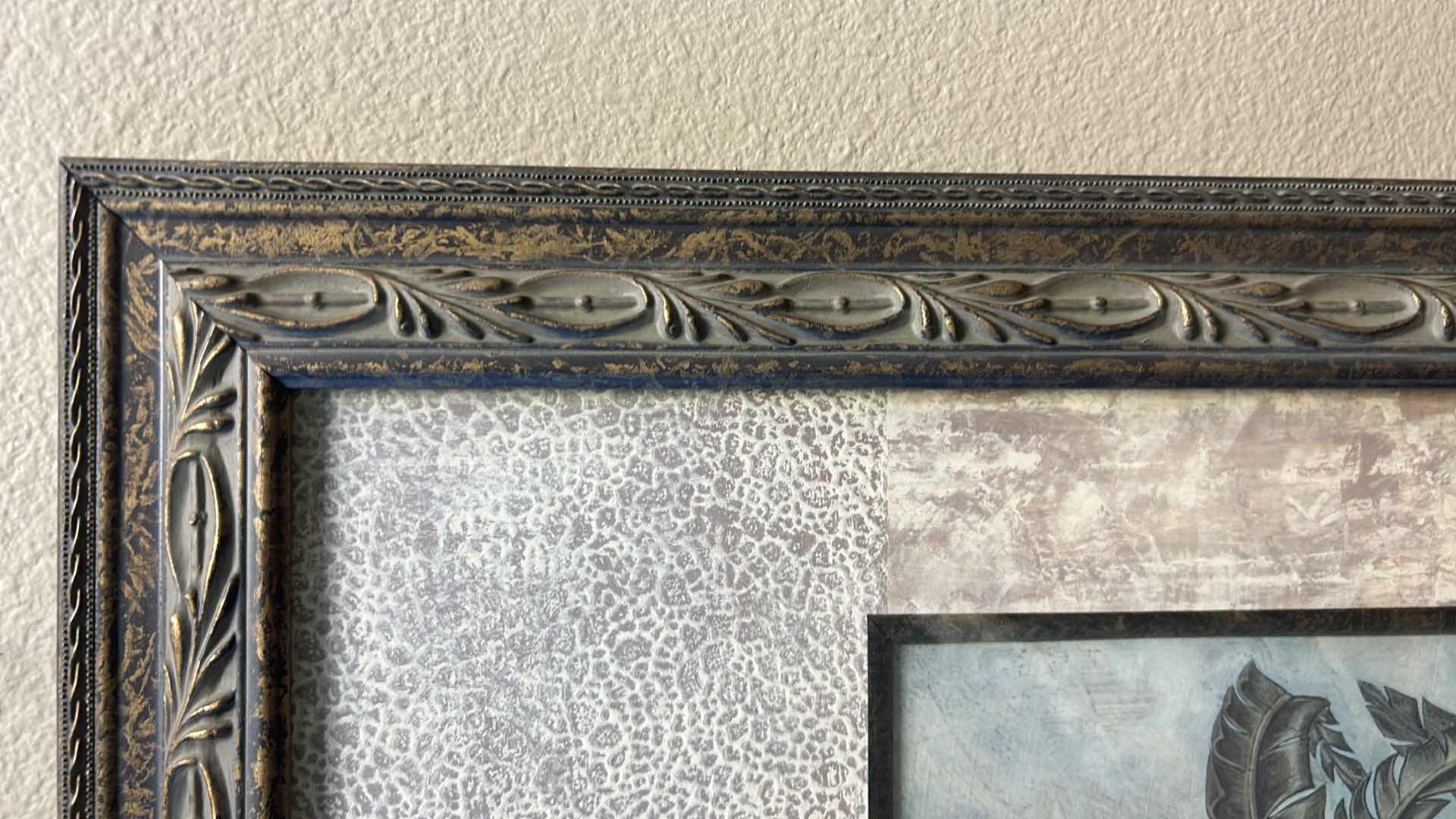 Photo 1 of BAY ISLE COASTAL PALM TREE RESIN FRAMED WALL ART 26" X 40"