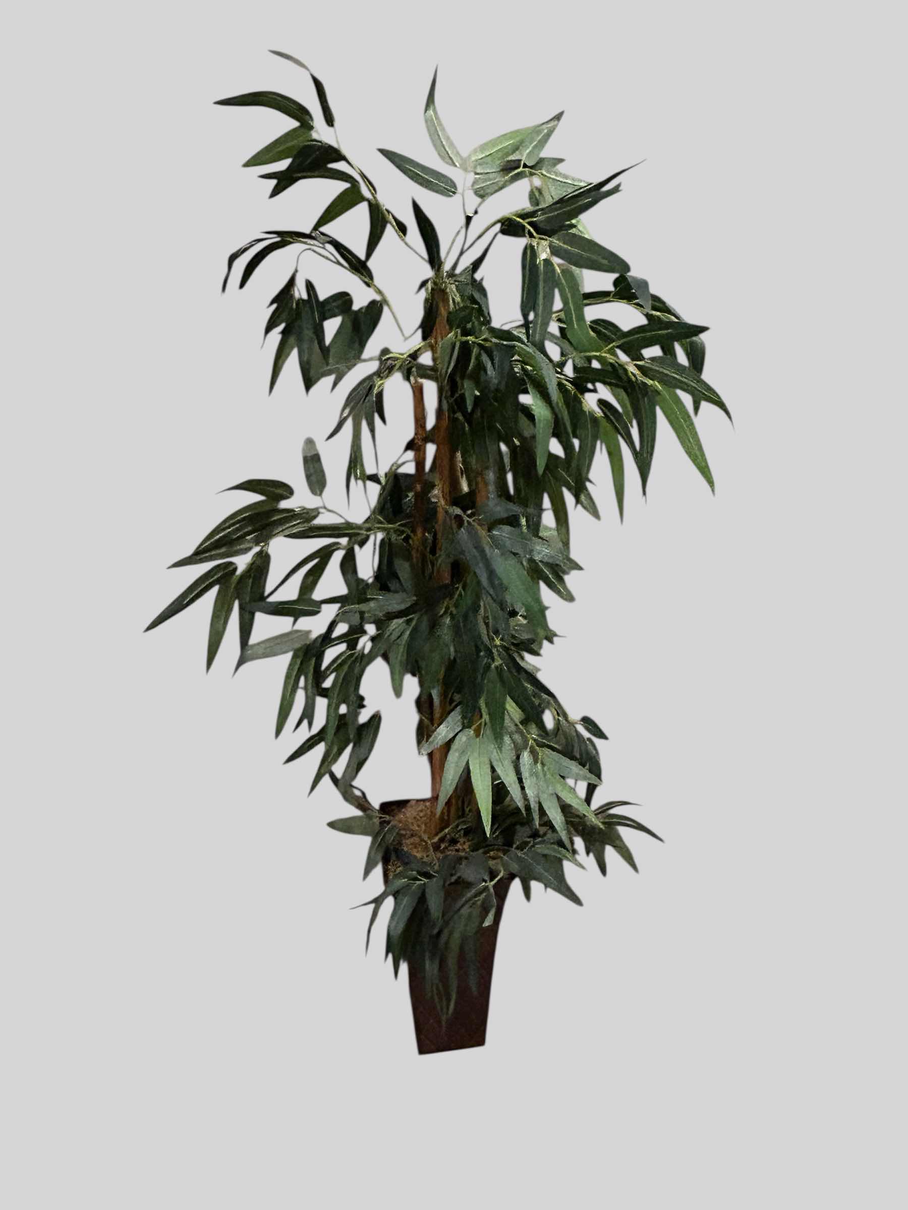 Photo 1 of ARTIFICIAL BANBOO TREE IN SWUARE RESI N POT 36"