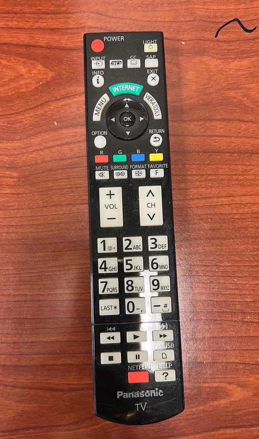 Photo 1 of PANASONIC FLAT SCREEN W WALL MOUNT 65" W REMOTE