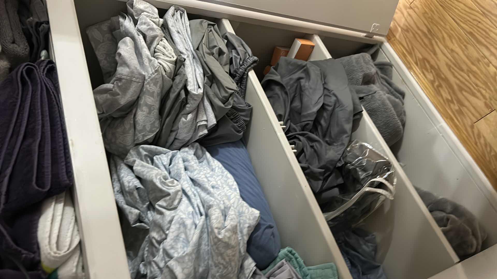 Photo 1 of CONTENTS OF CABINET LINENS