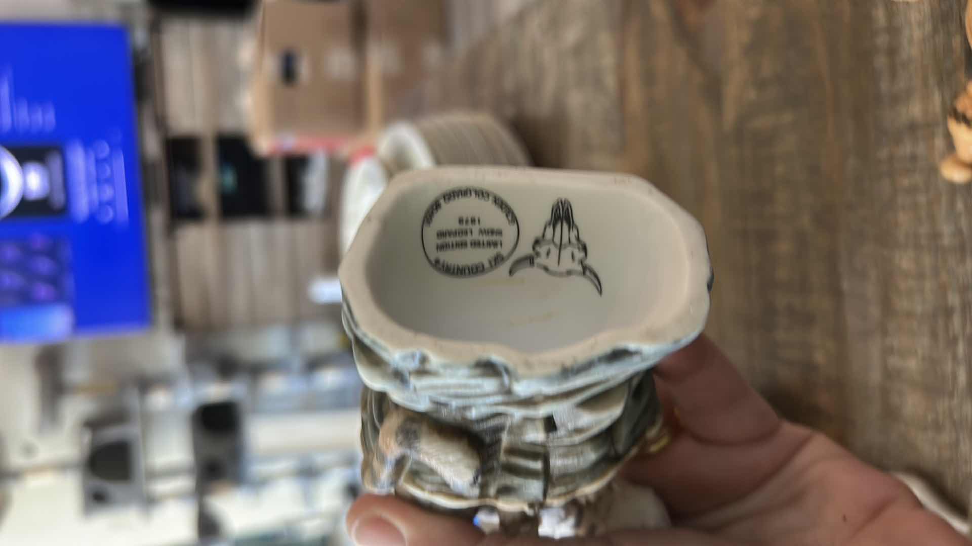 Photo 1 of LEOPARD CERAMIC SCULPTURE H4”