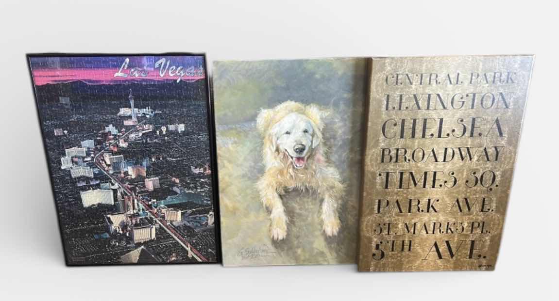 Photo 1 of 3 PC ARTWORK 18 1/2” x H24 1/2”