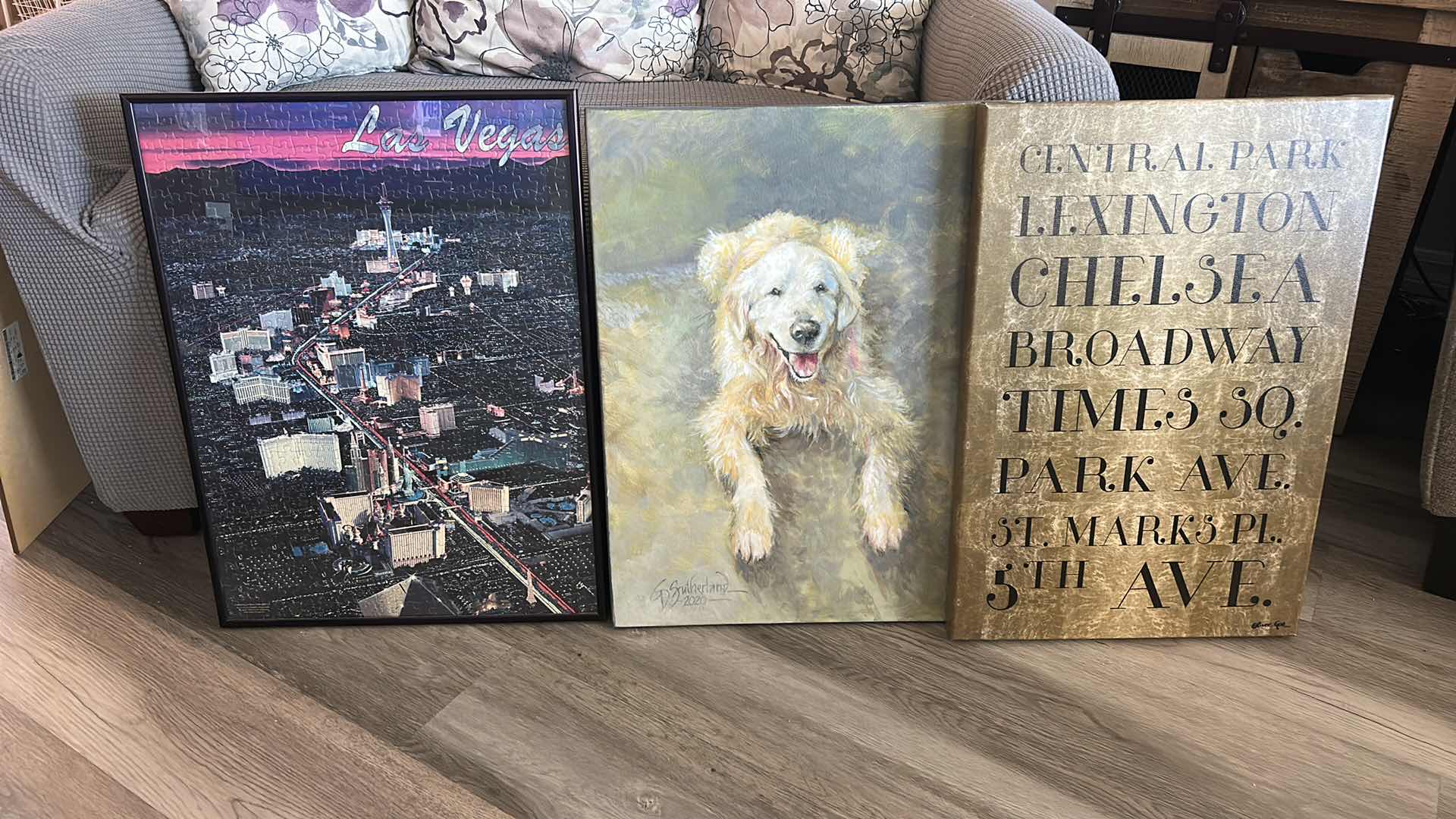 Photo 1 of 3 PC ARTWORK 18 1/2” x H24 1/2”