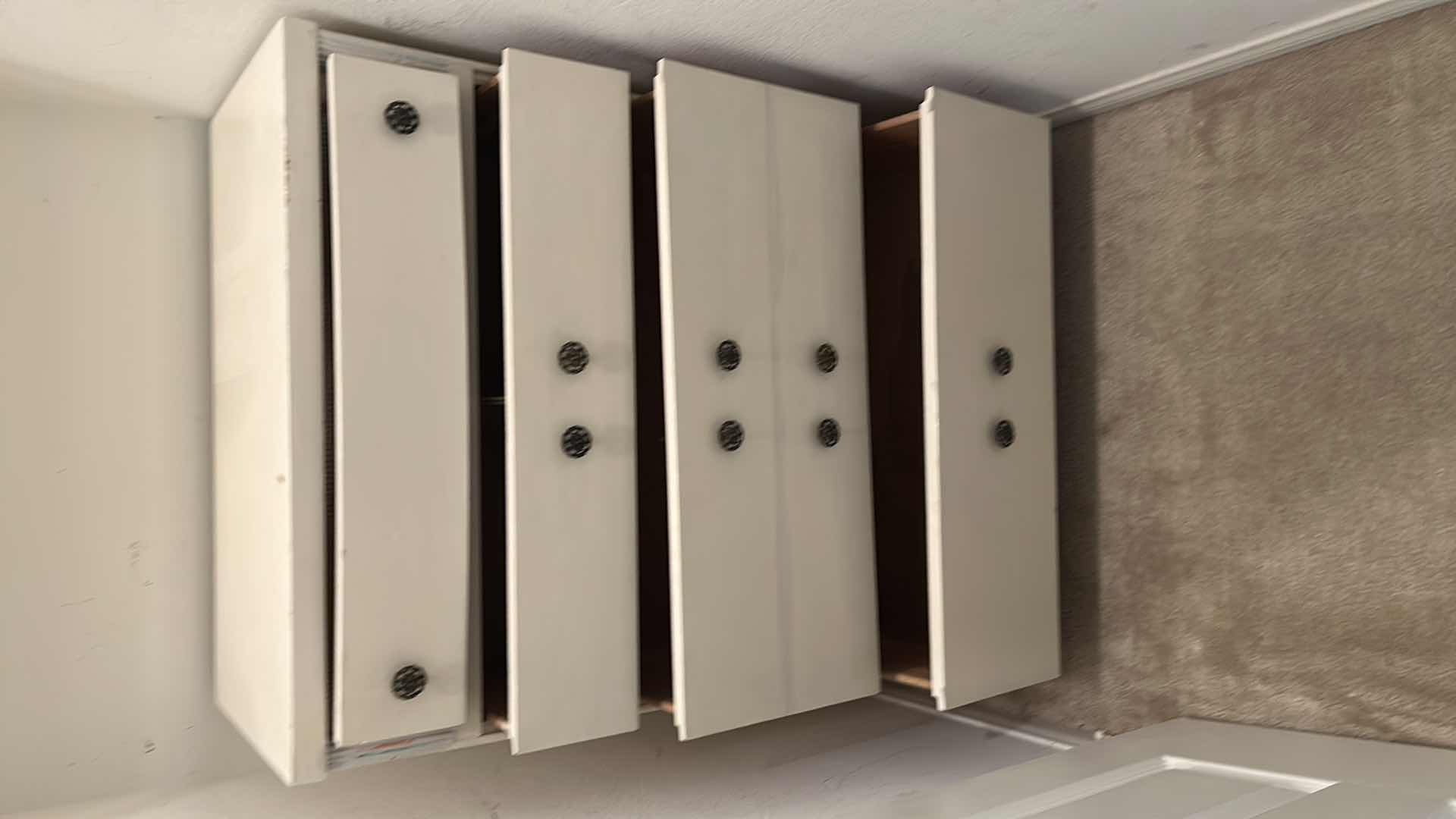 Photo 1 of 5 DRAWER CHEST IN OFF WHITE 32"X 18" H 43"