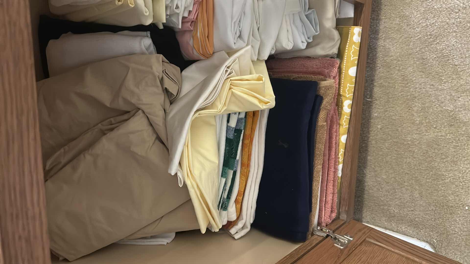 Photo 1 of CONTENTS OF CABINET LINENS