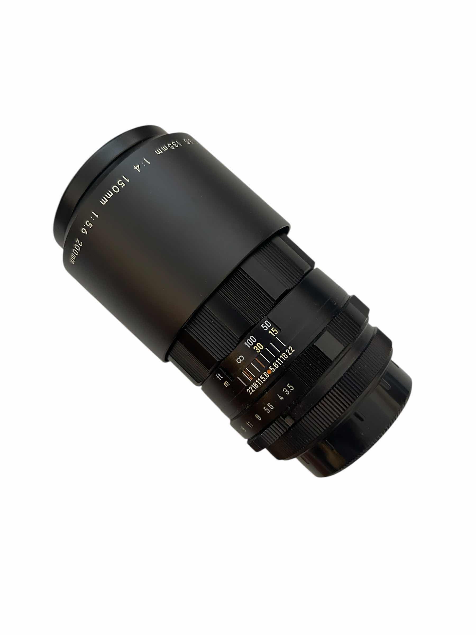 Photo 1 of ASAHI PENTAX SUPER TAKUMAR 135mm 3.5 PRIME TELEPHOTO LENS W CASE