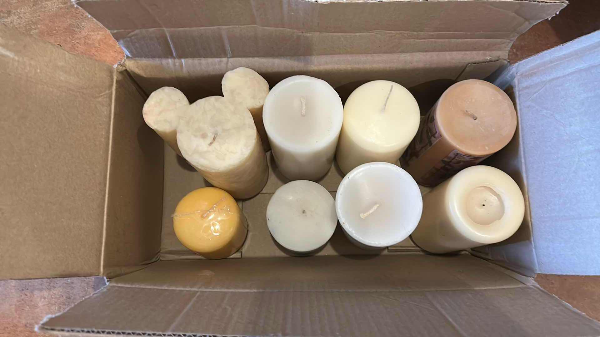 Photo 1 of 2 BOXES ASSORTED CANDLES
