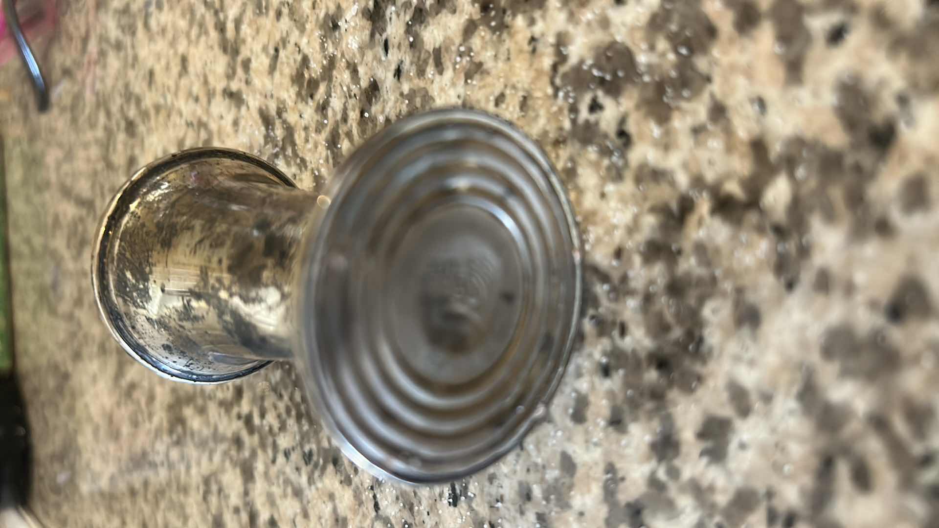 Photo 1 of 2- SILVER PLATED CANDLE HOLDER SALT PEPPER 4"