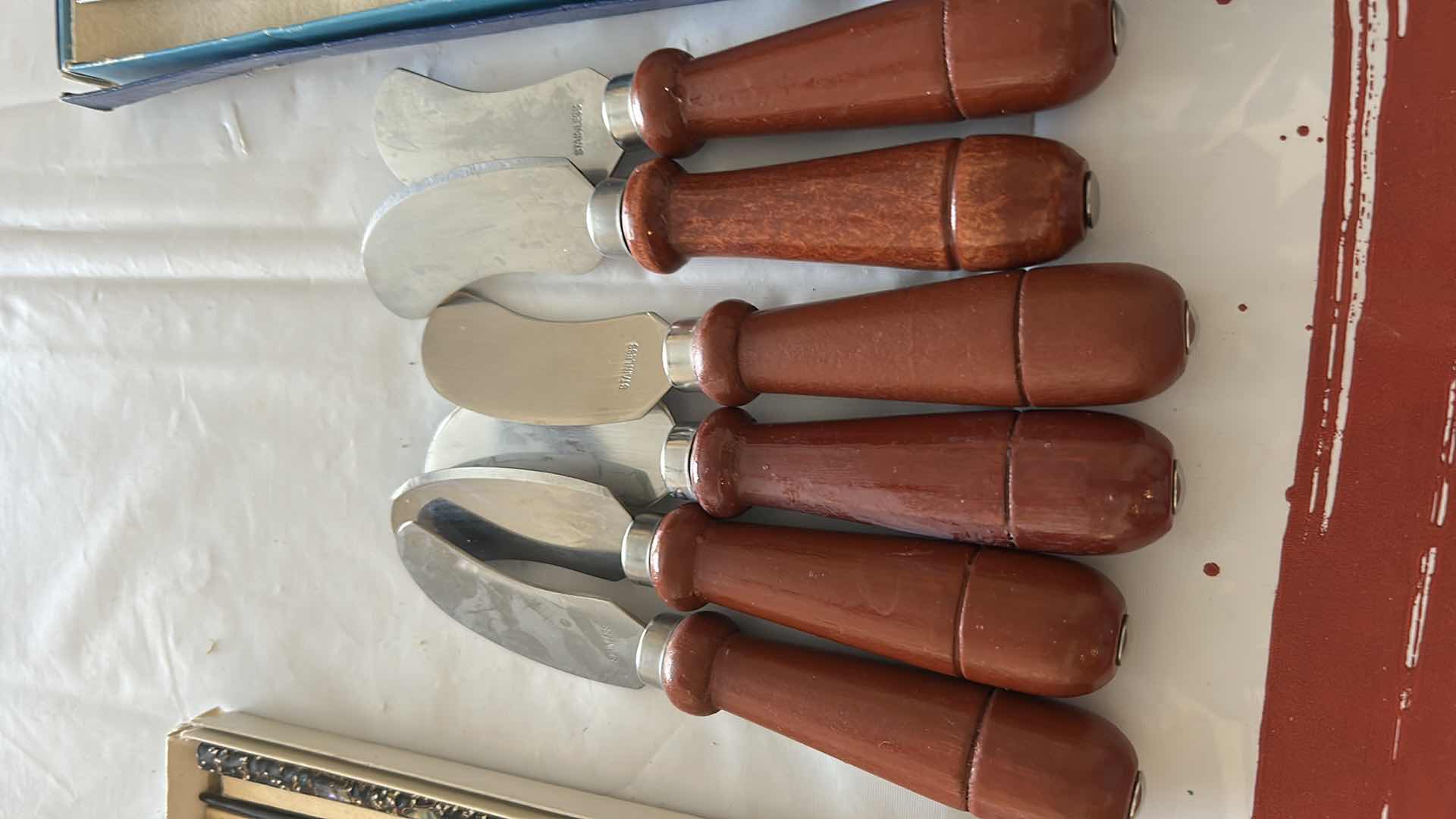 Photo 1 of CHOP STICKS CHEESE KNIVES FONDUE FORKS