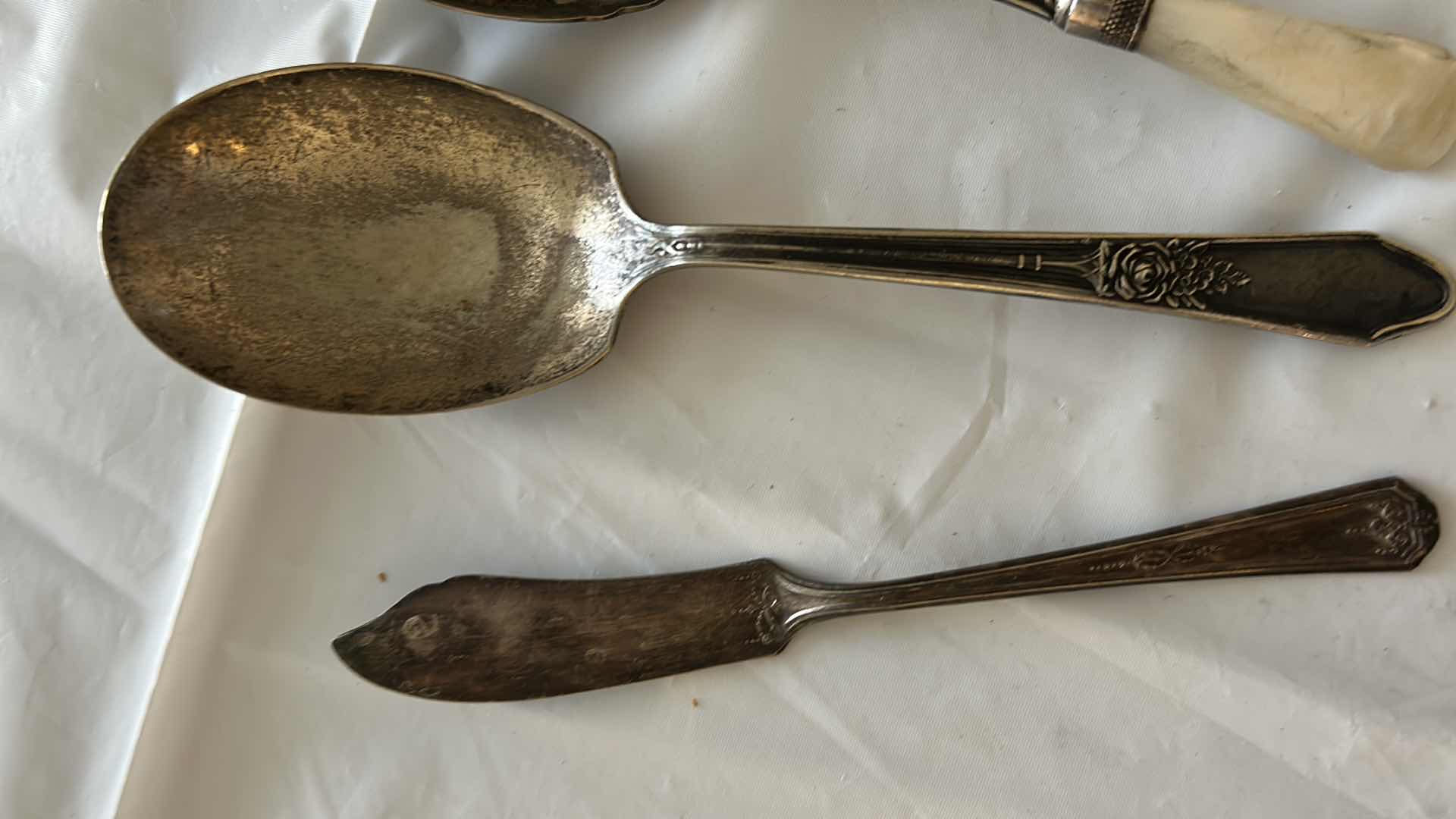 Photo 1 of 5-SILVER PLATED UTENSILS