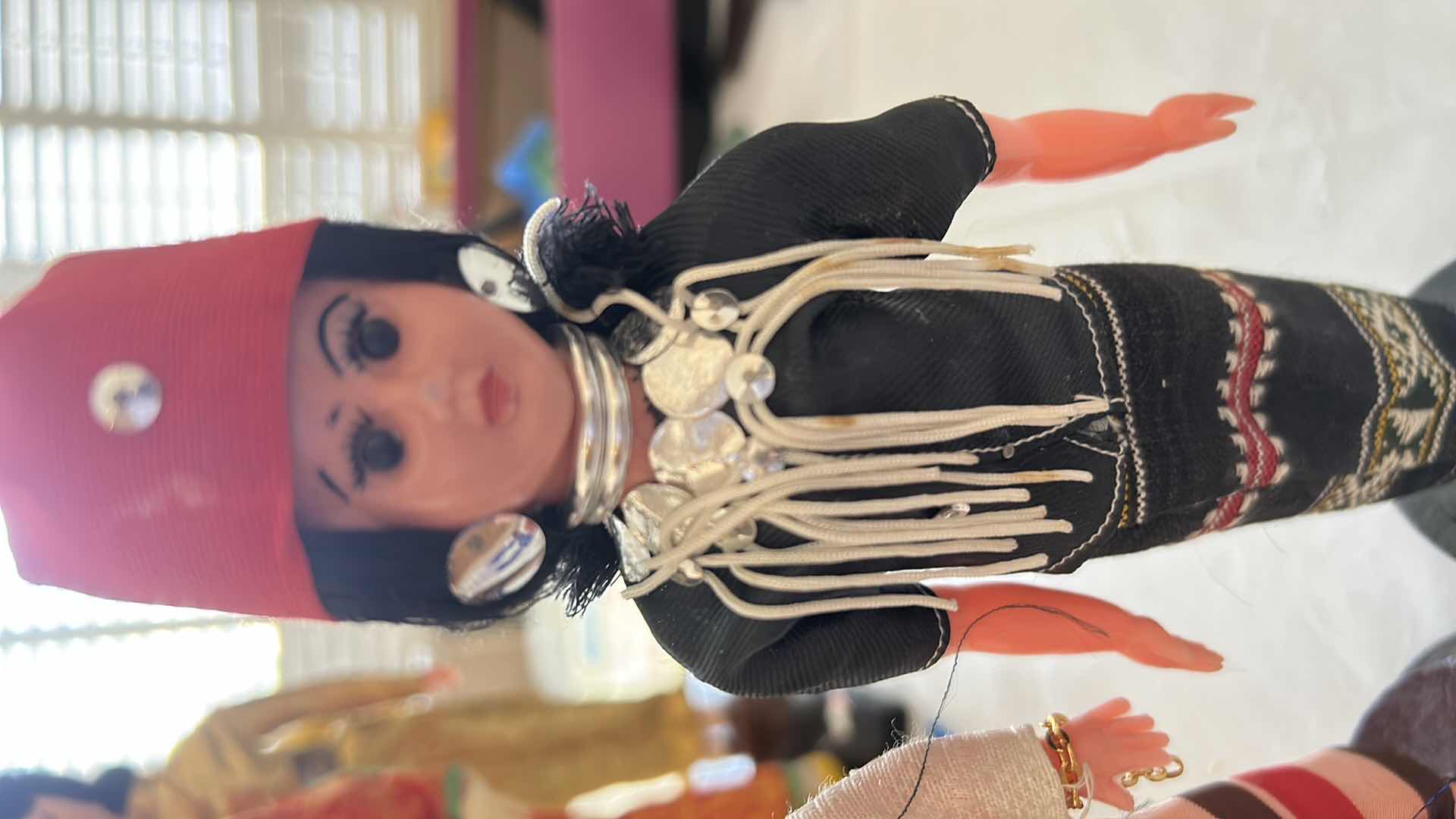 Photo 1 of 2- COLLECTABLE DOLLS AROUND THE WORLD H 10"