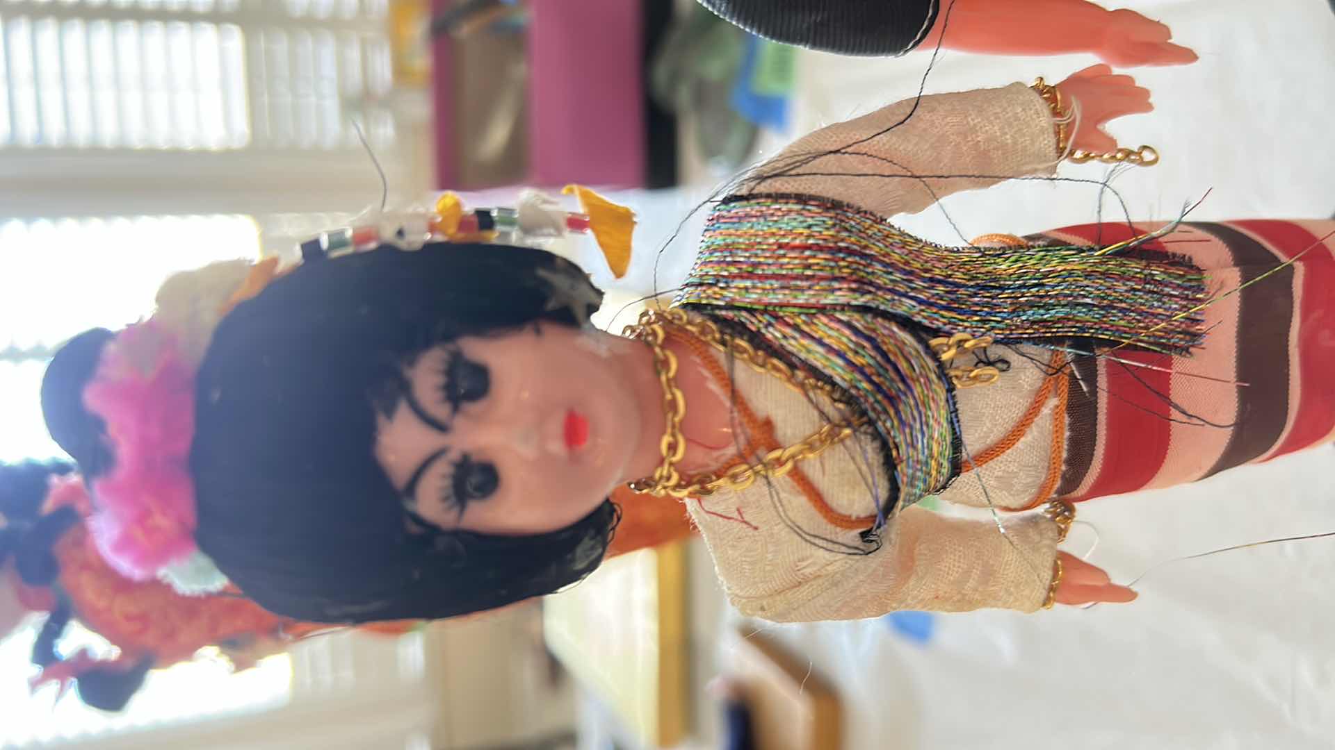 Photo 1 of 2- COLLECTABLE DOLLS AROUND THE WORLD H 10"