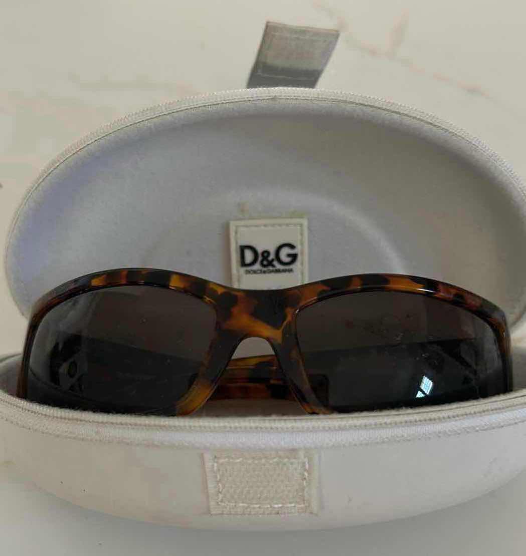 Photo 1 of DOLCE & GABBANA TORTOISE SHELL SUNGLASSES W CASE