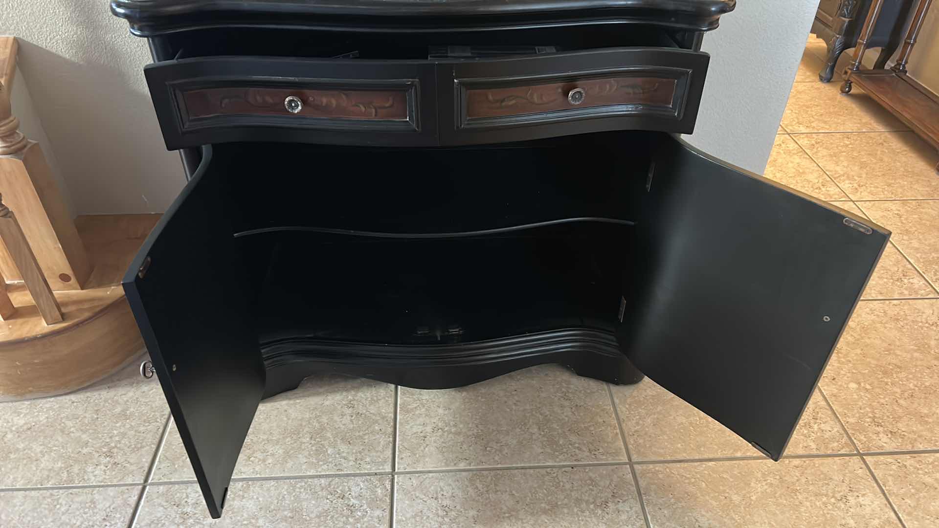 Photo 1 of TWO TONE HALL CHEST  37" X 18" H  36"