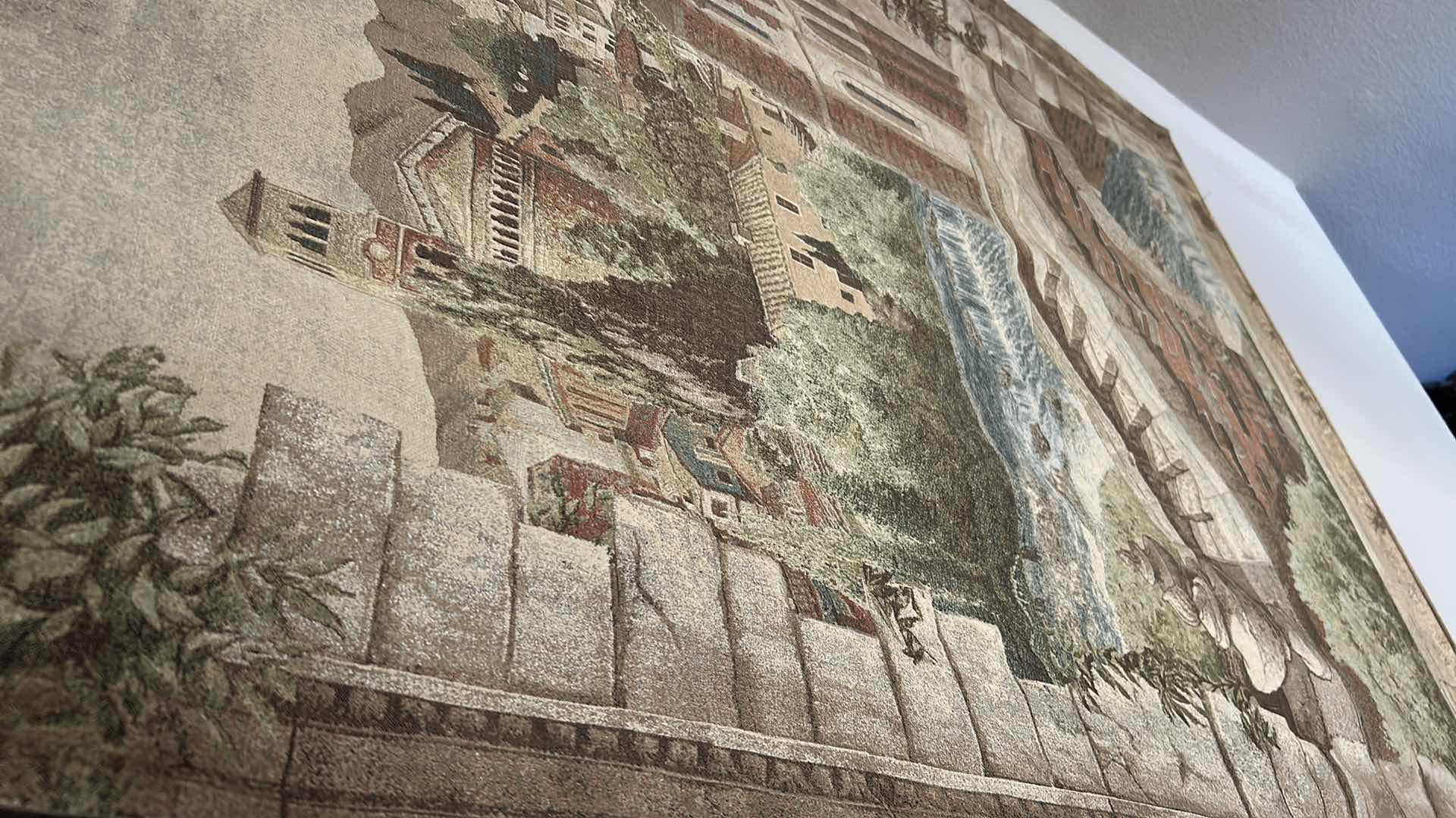 Photo 1 of ITALIAN JACQUARD WALL TAPESTRY  48" X 67"