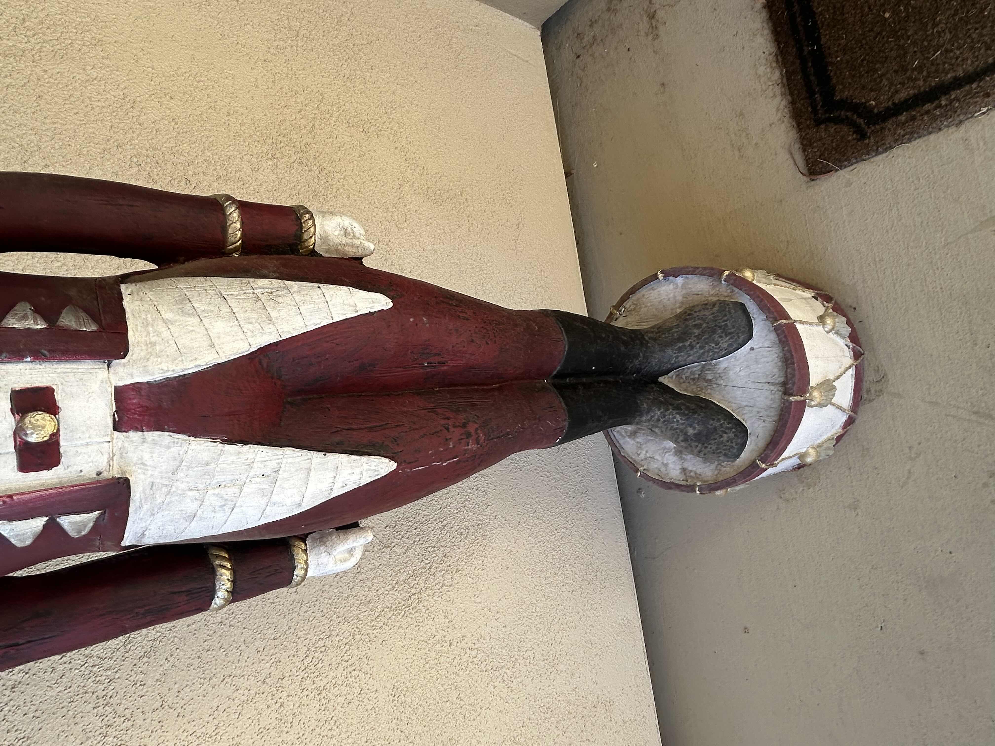 Photo 1 of DECORATIVE RESIN NUTCRACKER SOLDIER H 55"