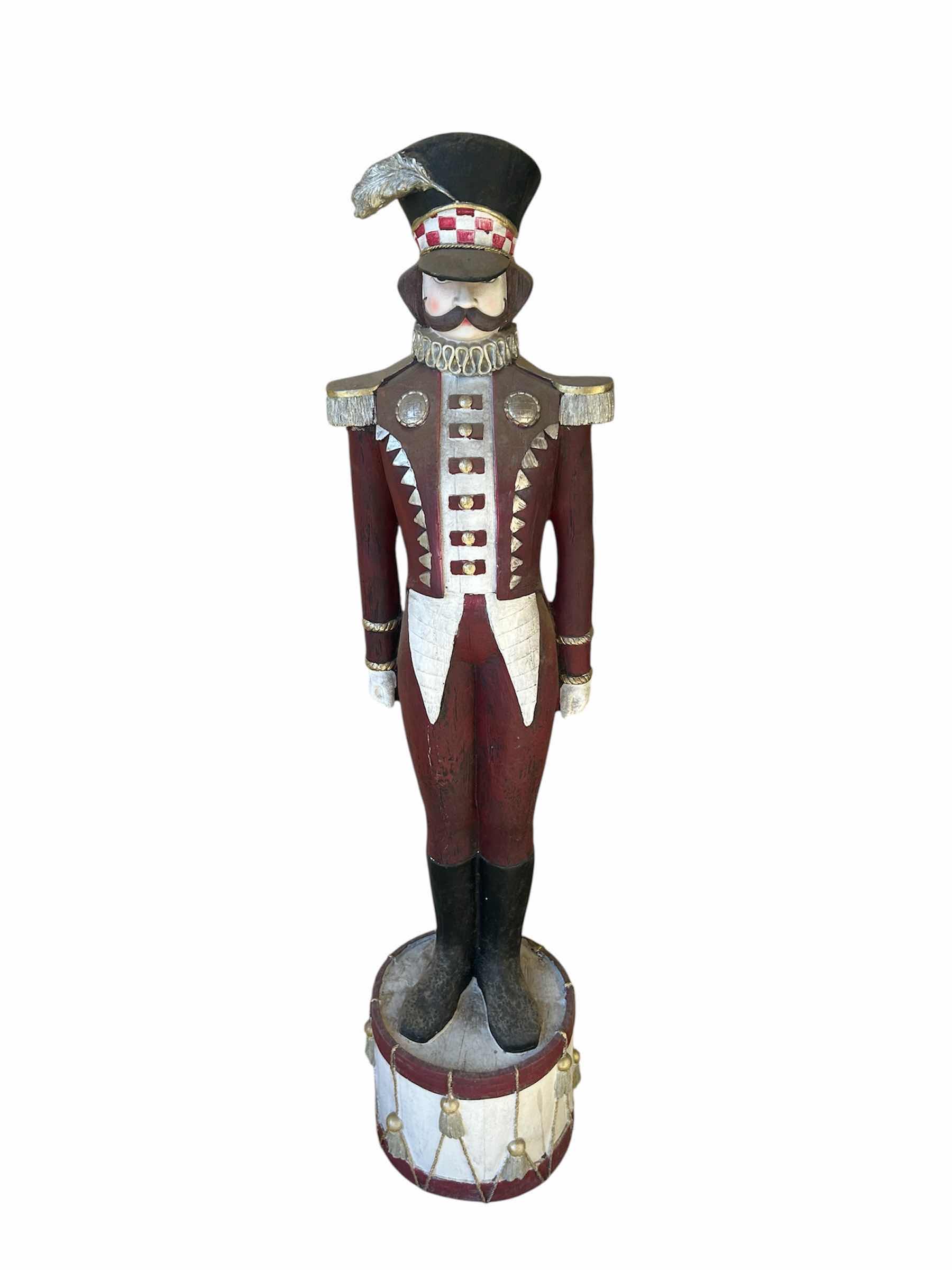 Photo 1 of DECORATIVE RESIN NUTCRACKER SOLDIER H 55"
