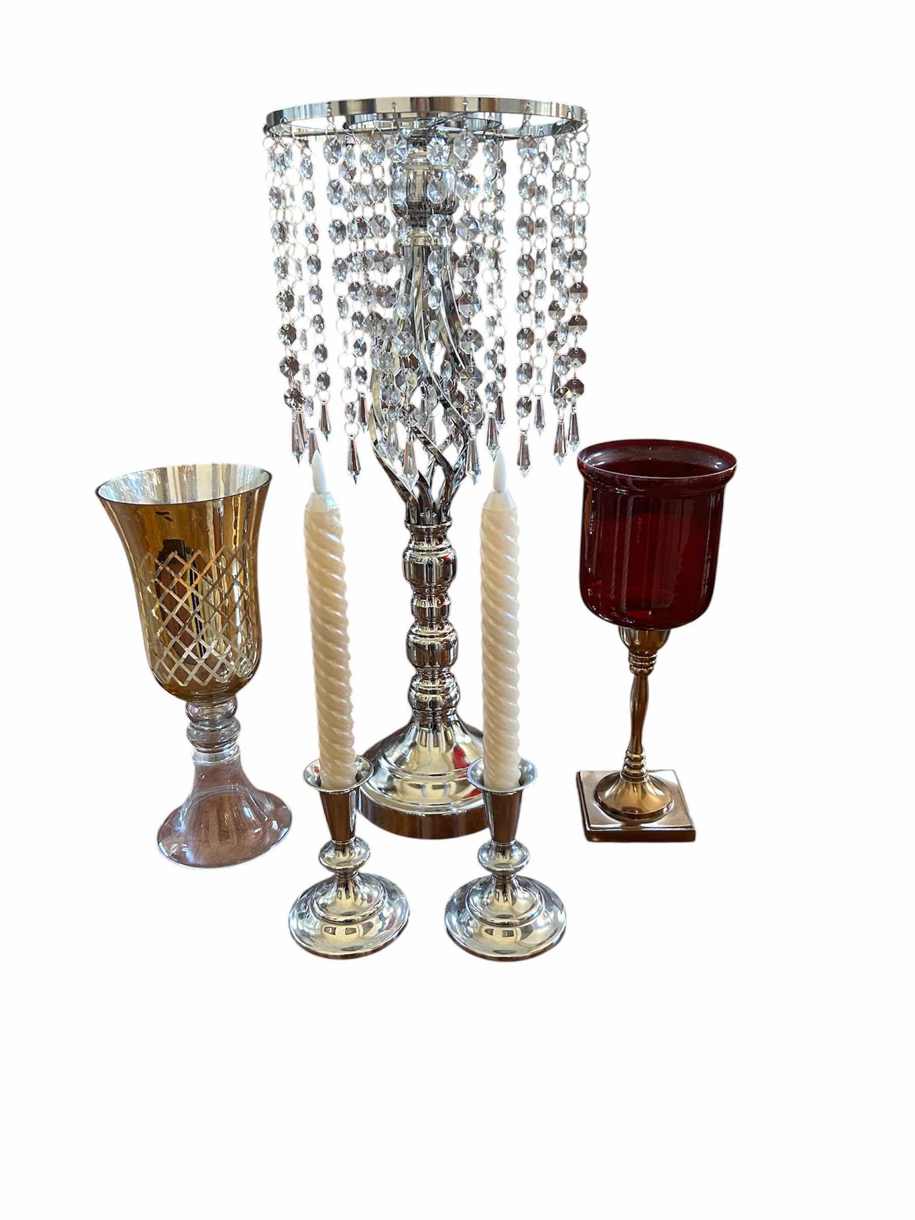 Photo 1 of 5- DECORATIVE CANDLE HOLDERS