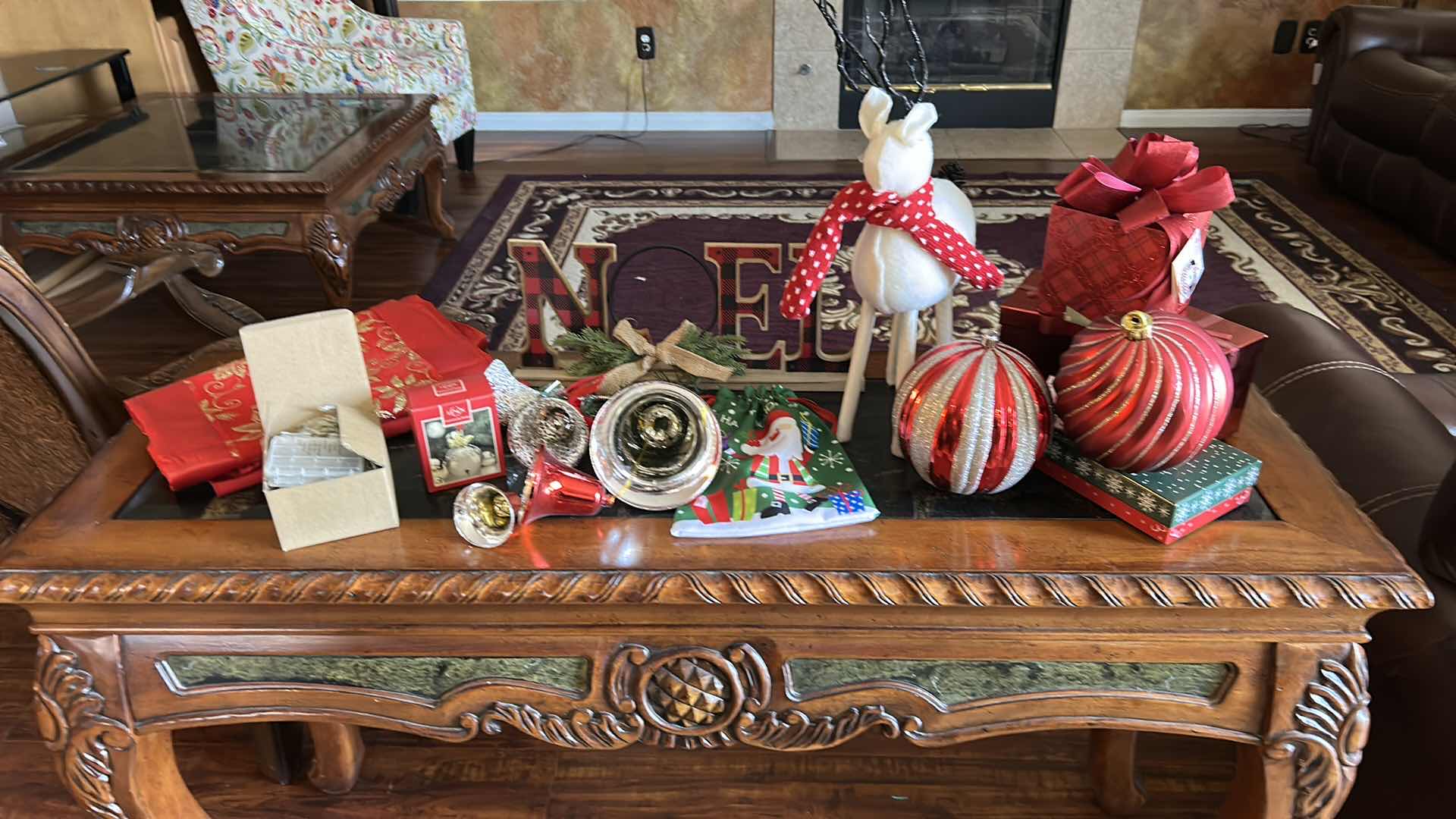 Photo 1 of DECORATIVE CHRISTMAS ITEMS