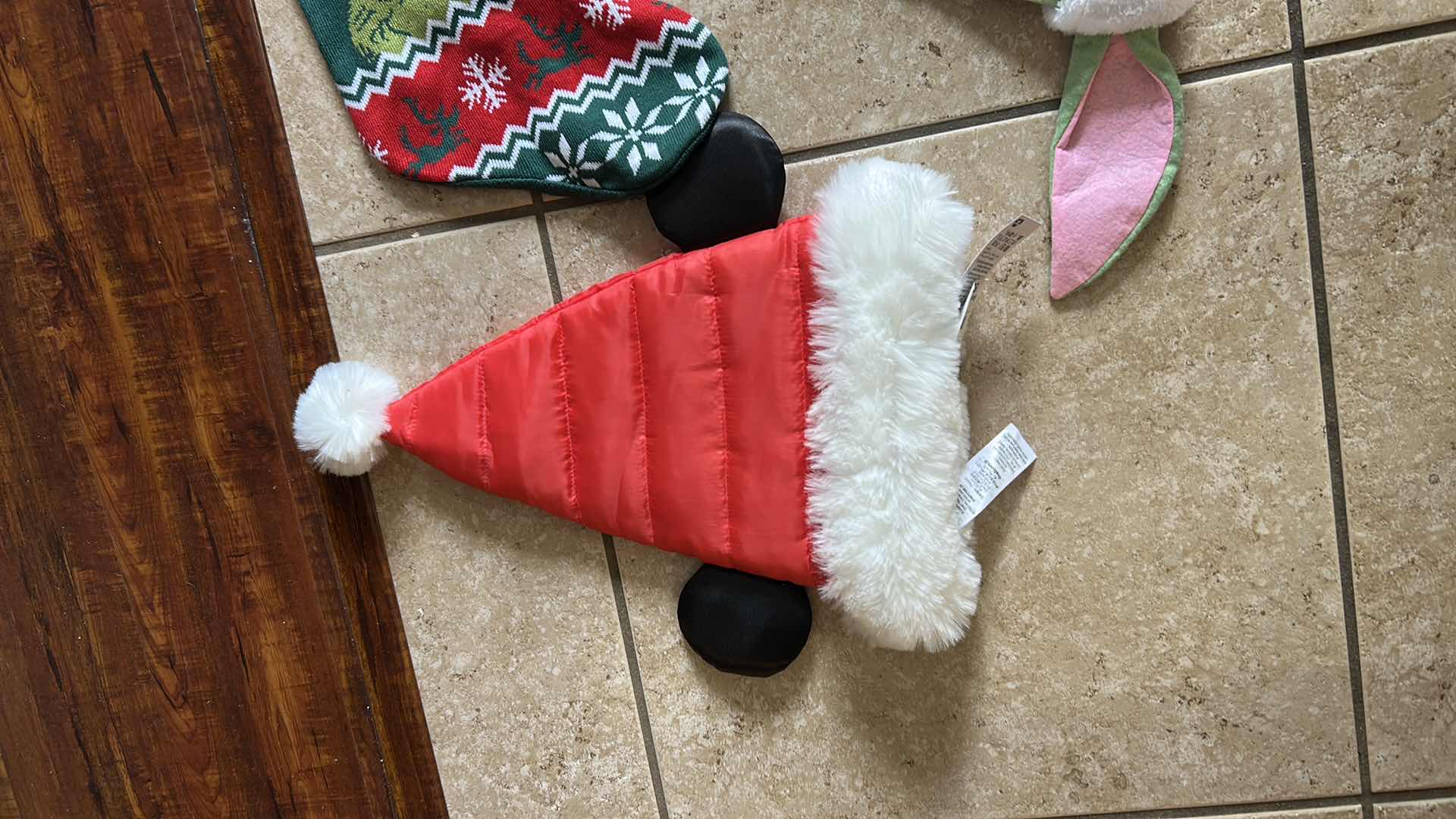 Photo 1 of 3-CHRISTMAS HATS 1 GRINCH STOCKING